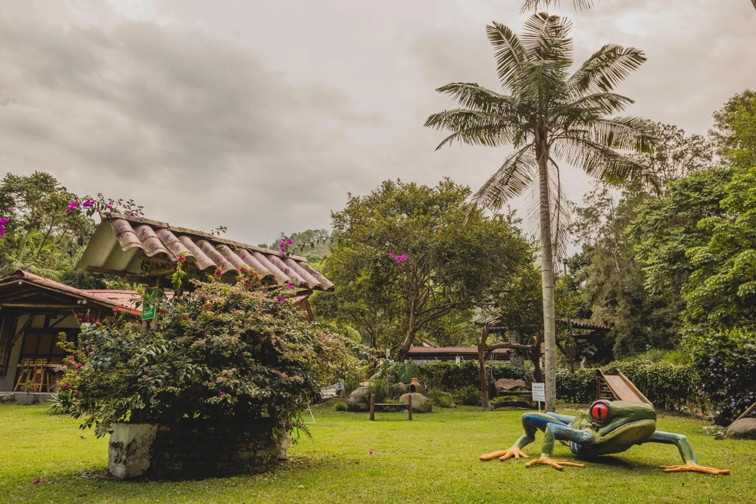Facade/entrance in Ecohotel Piedemonte