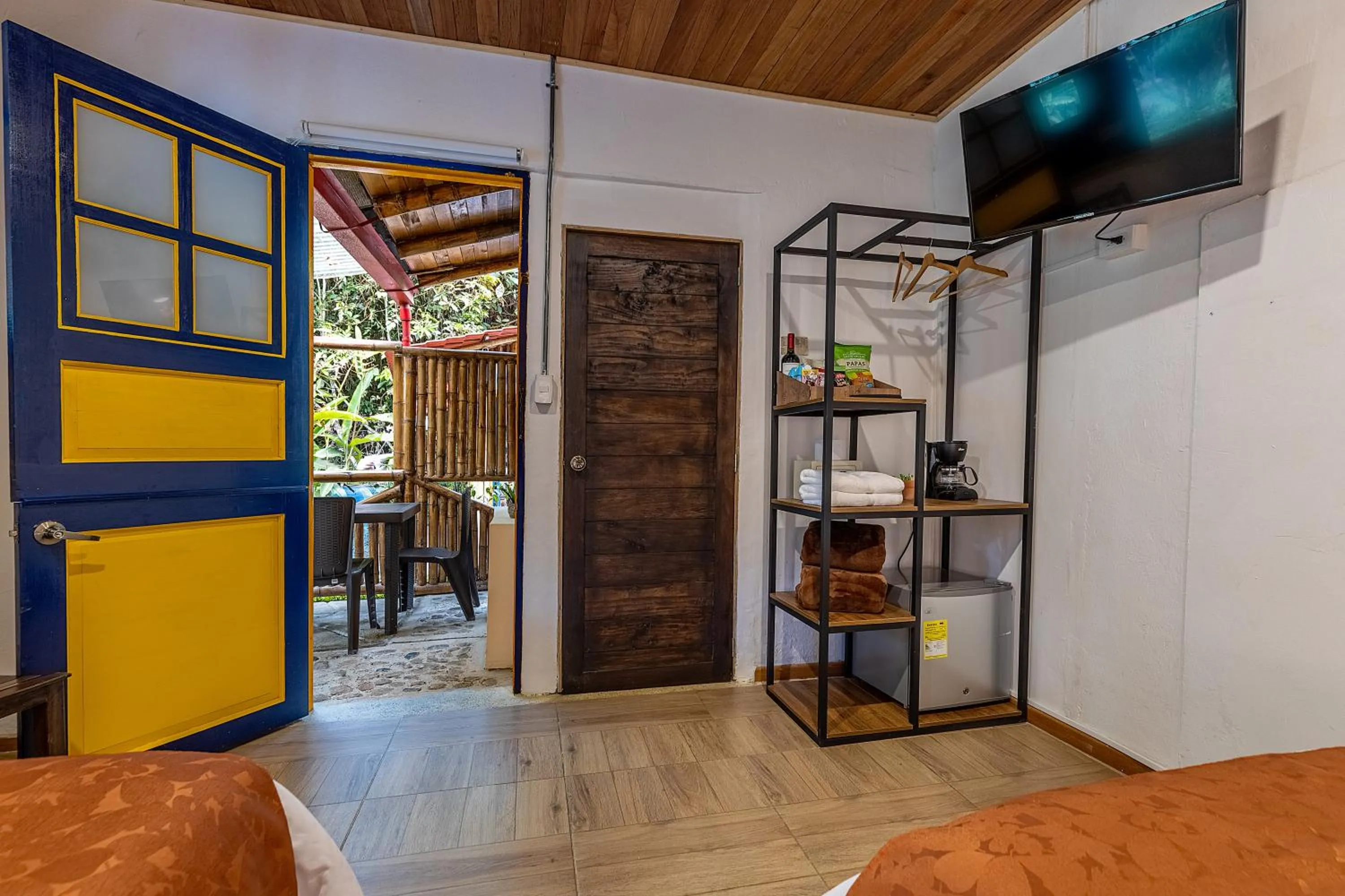 View (from property/room), Bed in Ecohotel Piedemonte