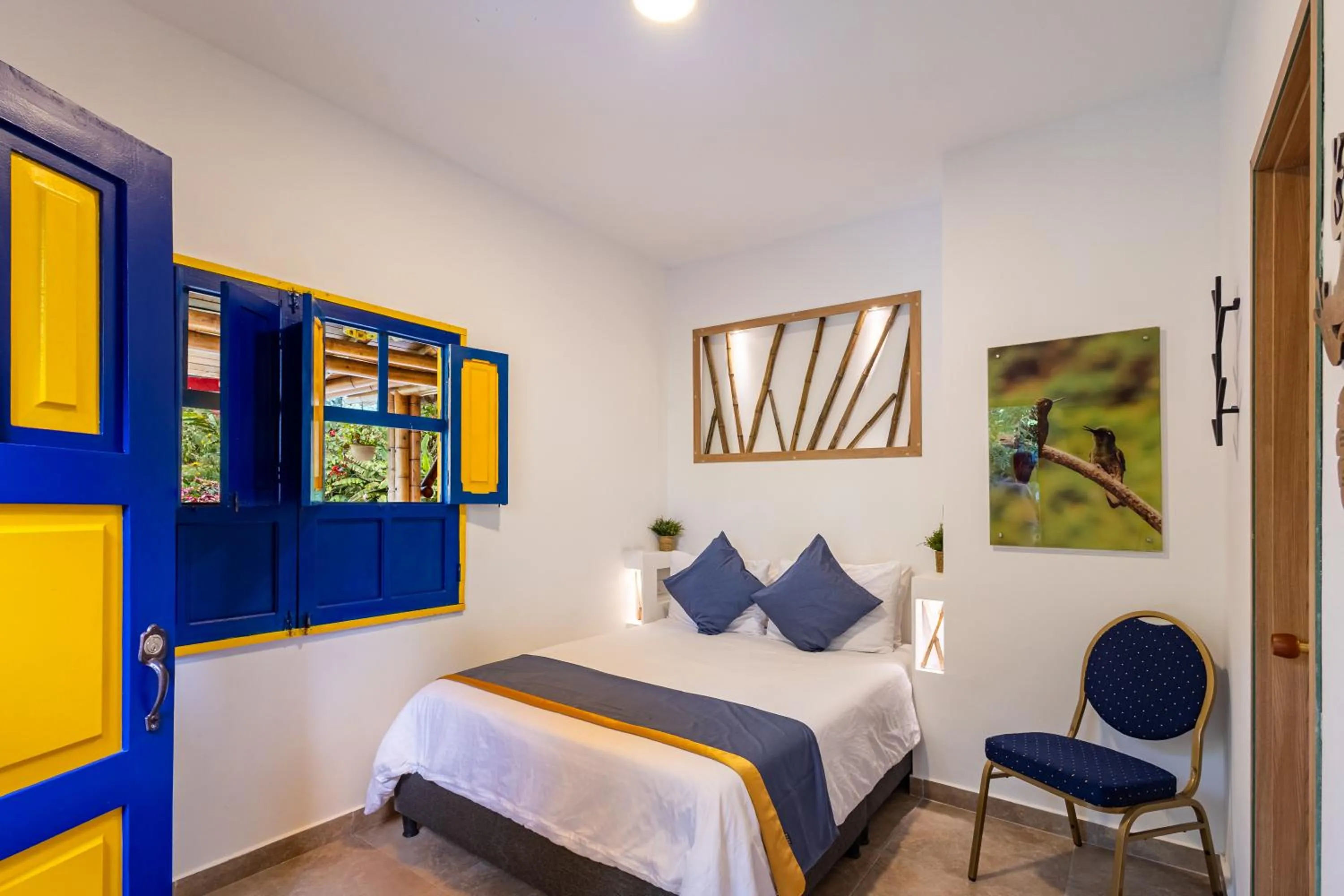 Bed in Ecohotel Piedemonte