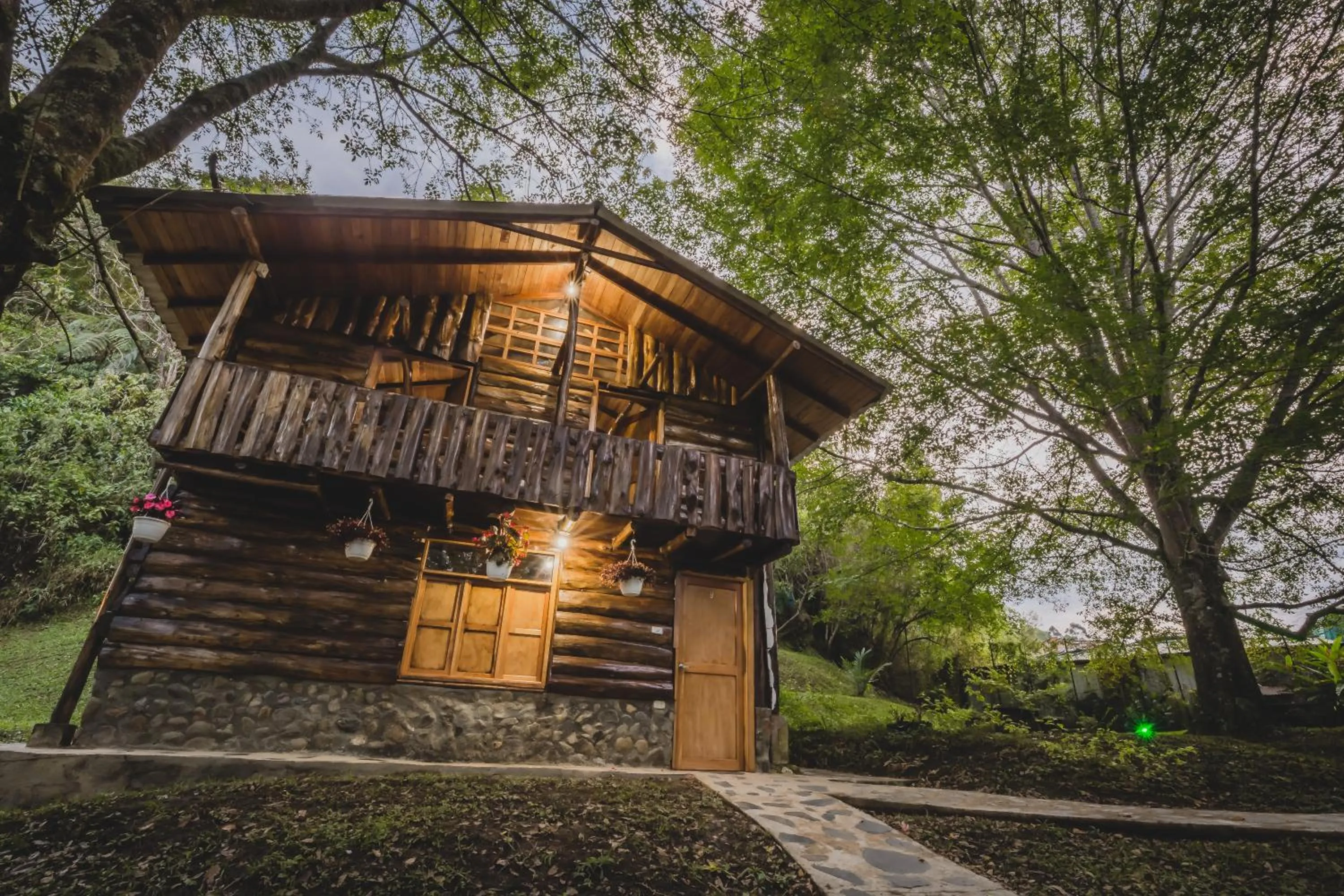 Facade/entrance in Ecohotel Piedemonte