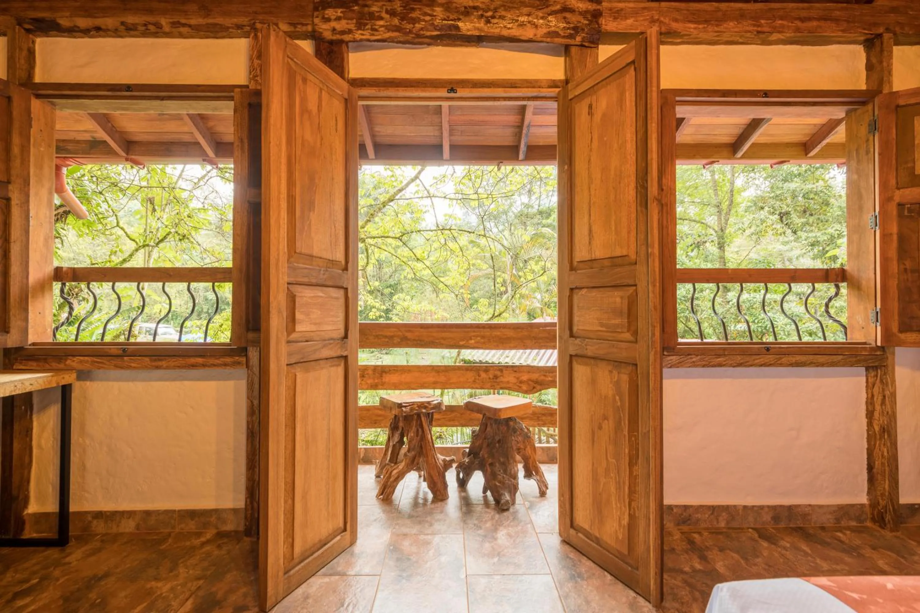 Balcony/Terrace in Ecohotel Piedemonte