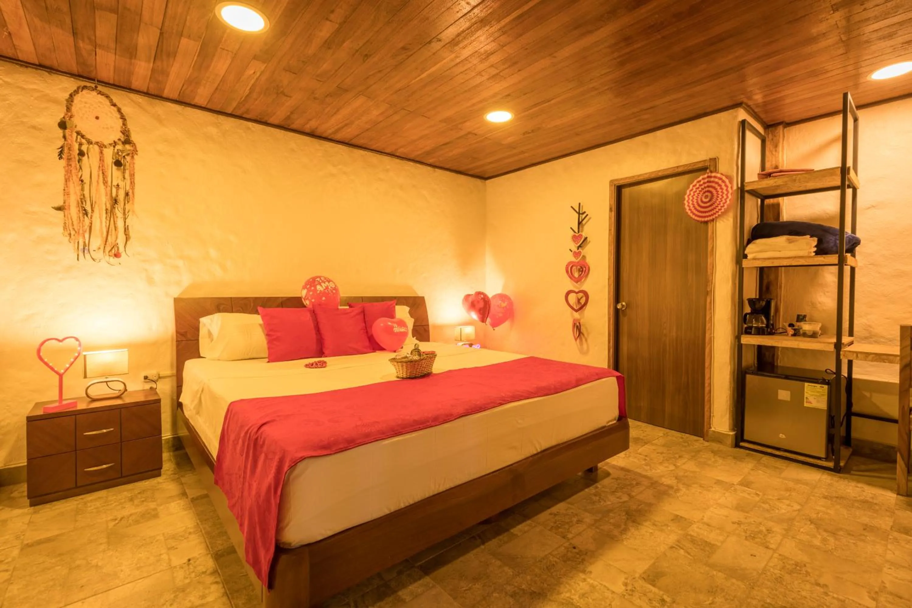 Bed in Ecohotel Piedemonte