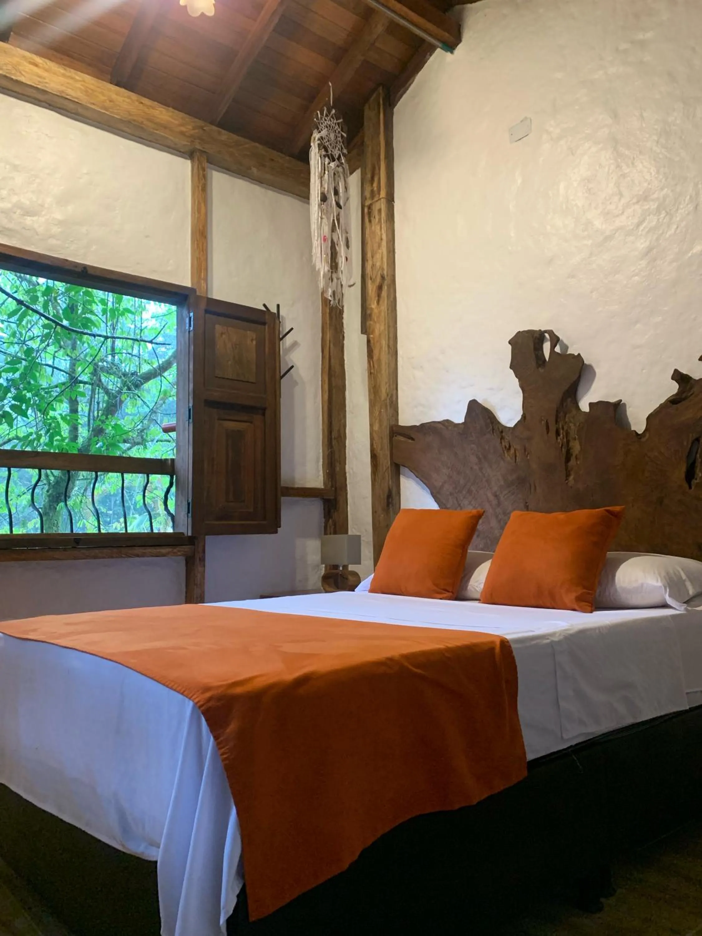 Bed in Ecohotel Piedemonte