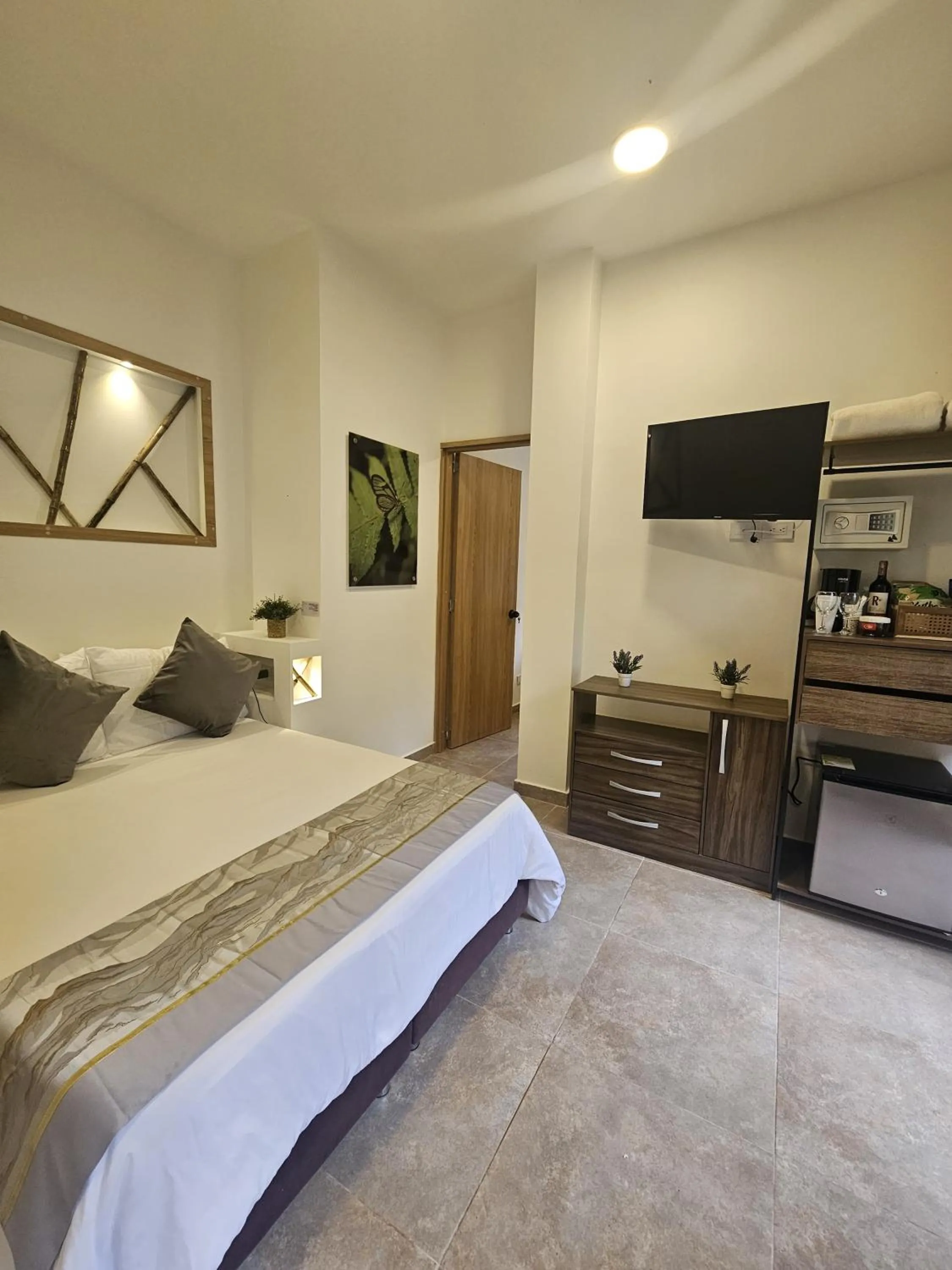 Property building, Bed in Ecohotel Piedemonte
