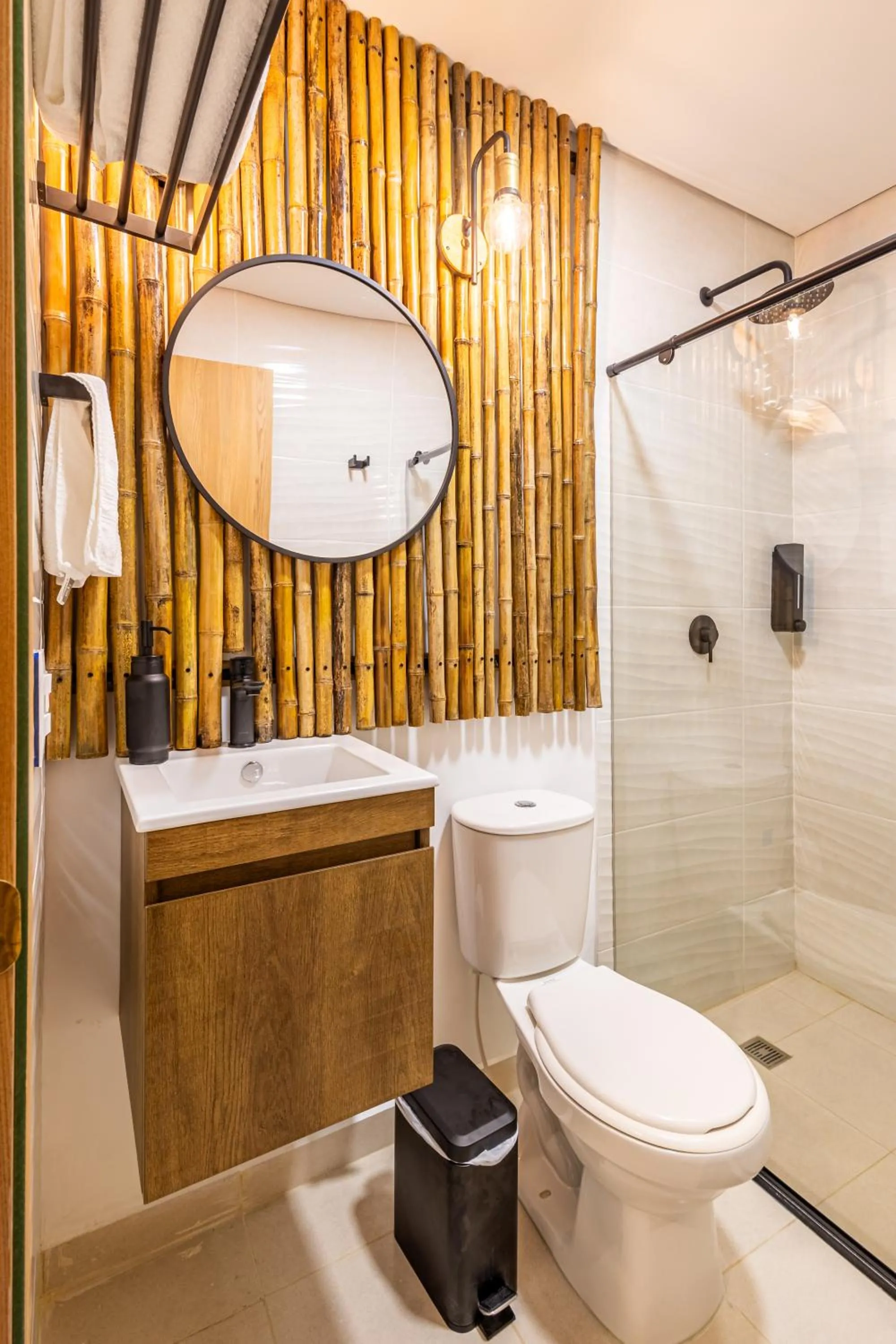 Bathroom in Ecohotel Piedemonte