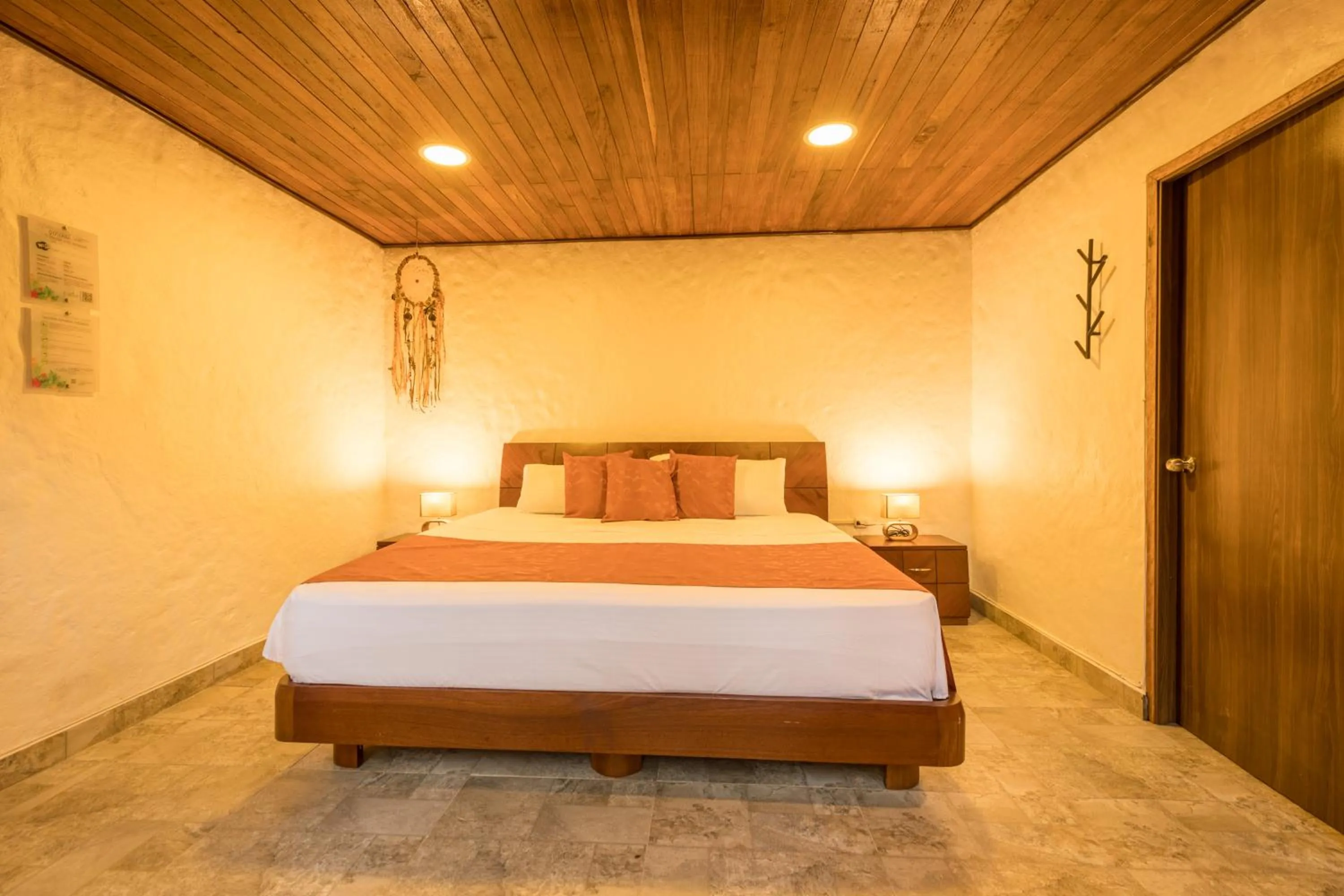 Bed in Ecohotel Piedemonte