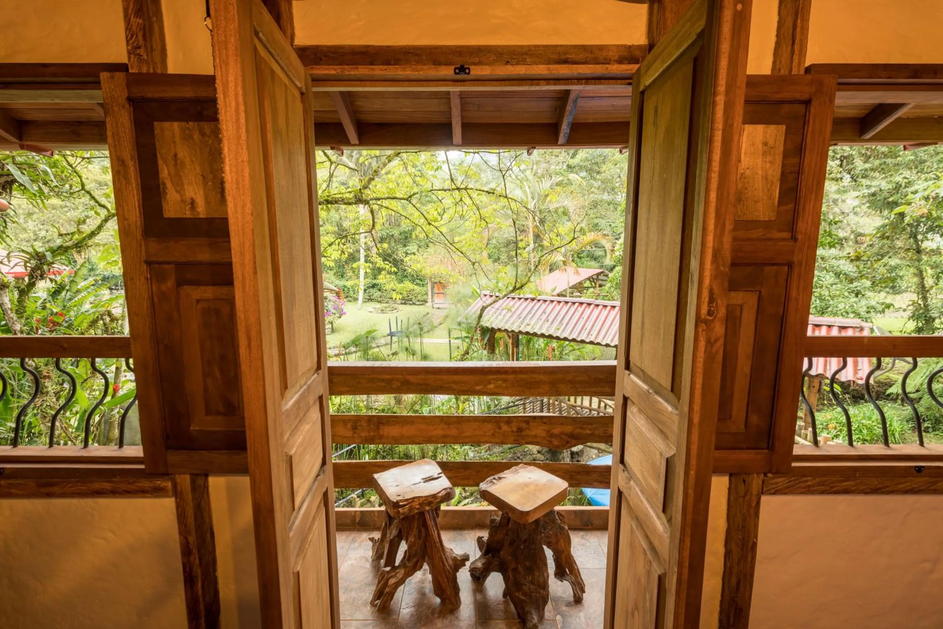 Balcony/Terrace in Ecohotel Piedemonte