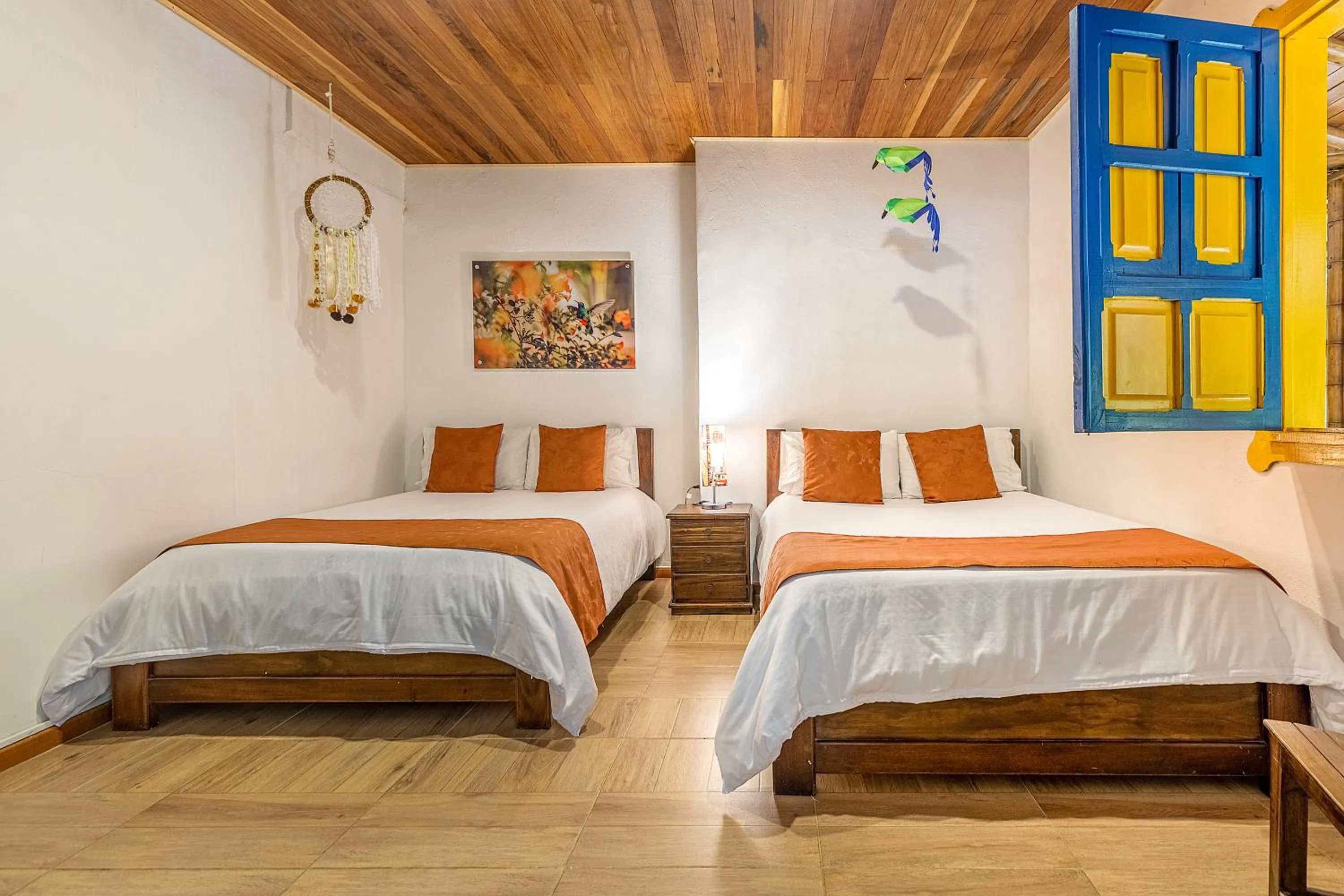 Bed in Ecohotel Piedemonte