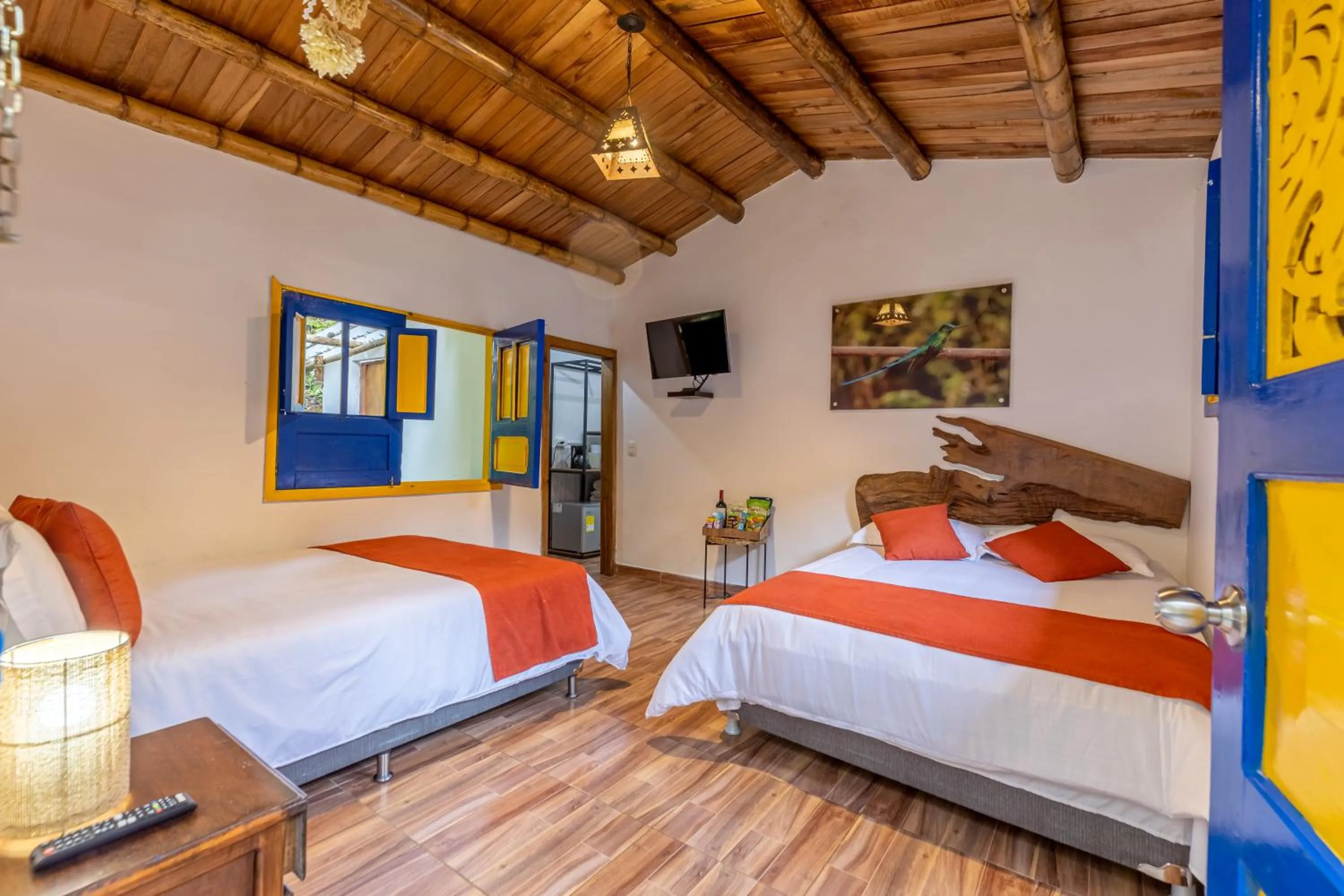 Bedroom, Bed in Ecohotel Piedemonte