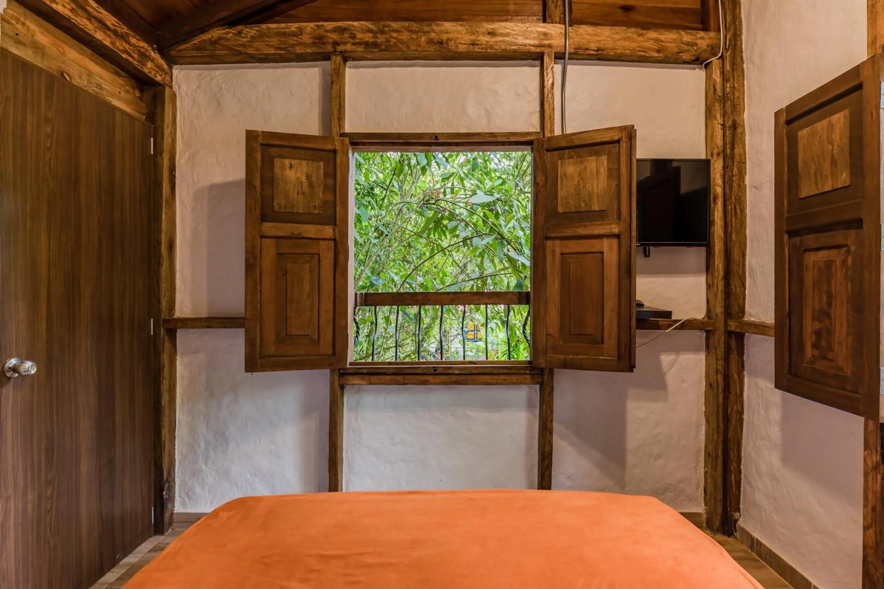 Bed in Ecohotel Piedemonte