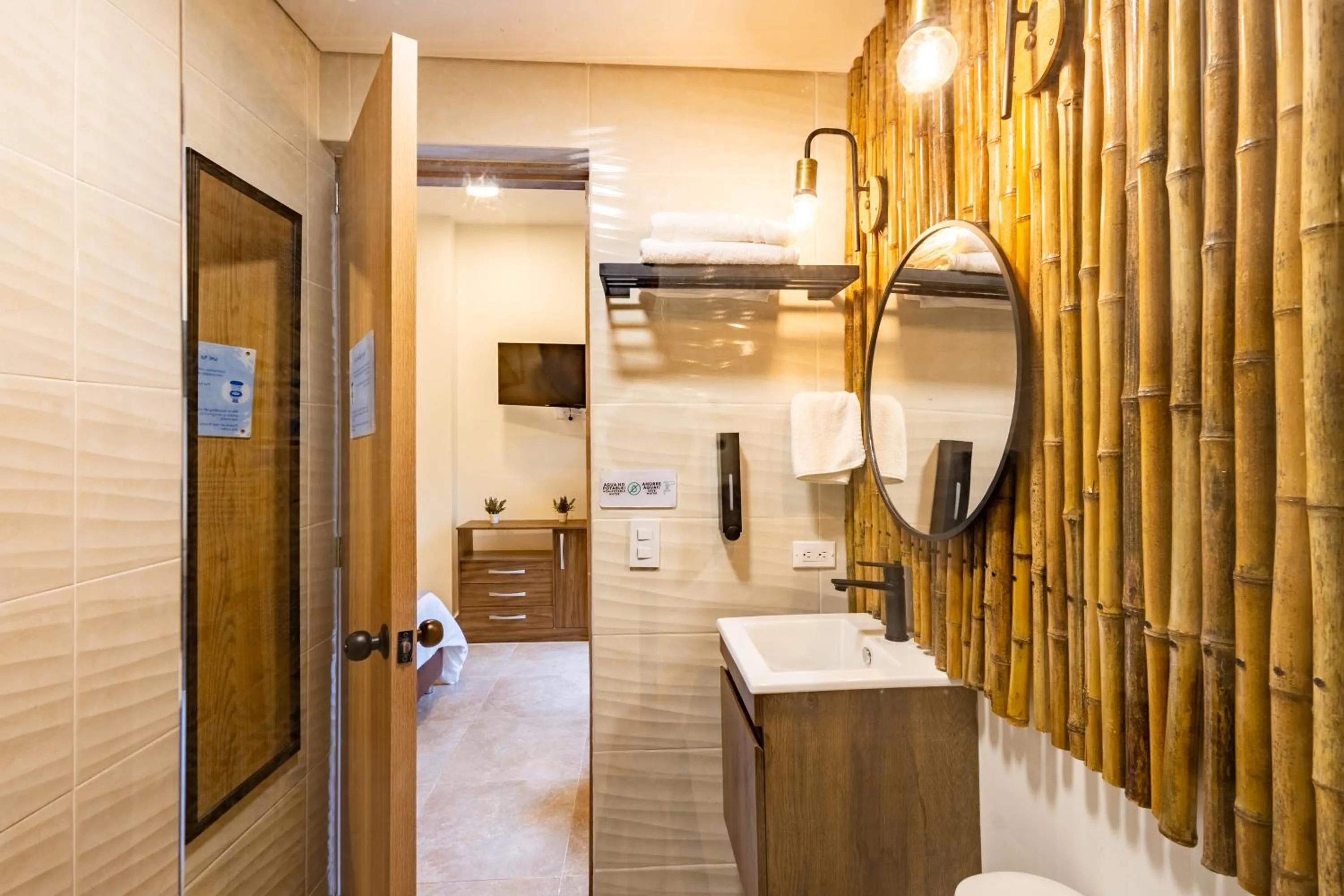 Bathroom in Ecohotel Piedemonte