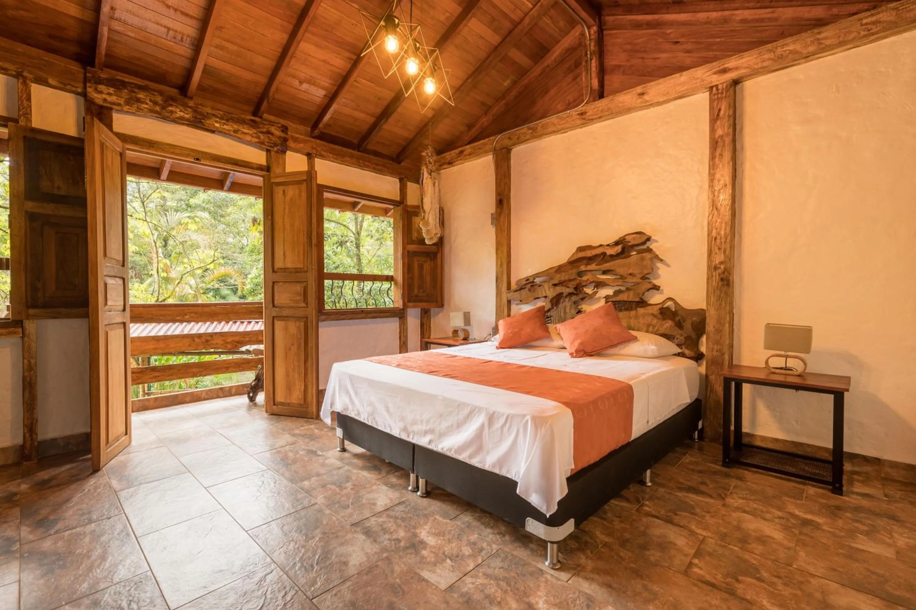 Bed in Ecohotel Piedemonte