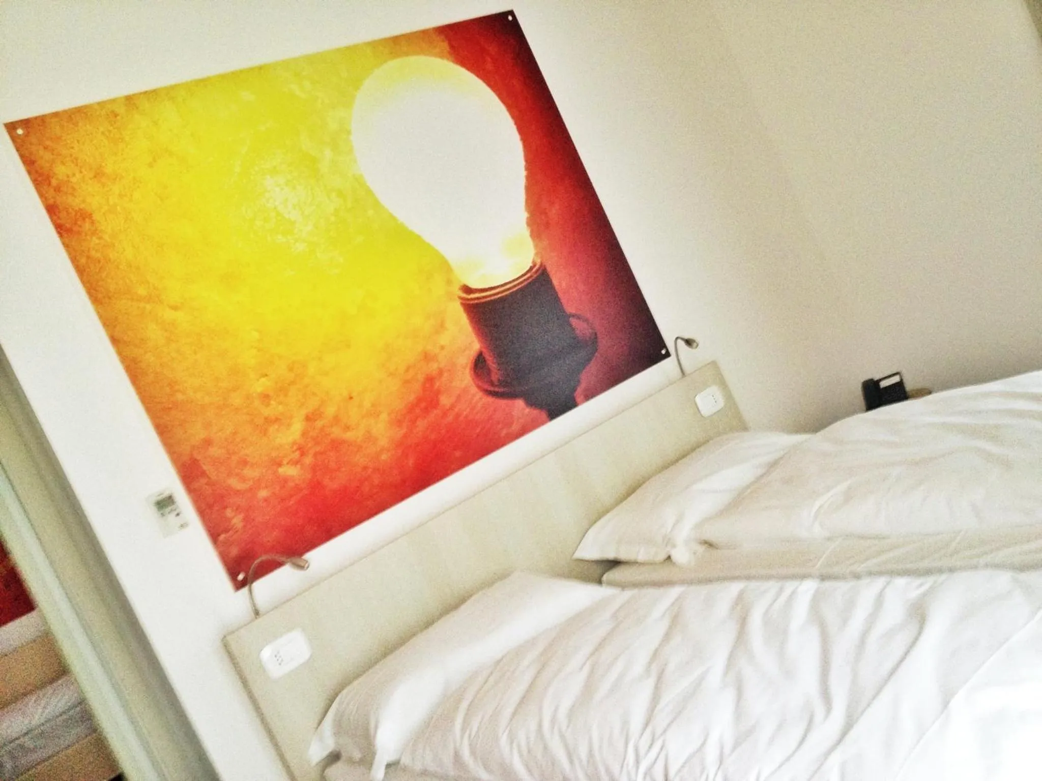 Decorative detail, Bed in Energy Hotel