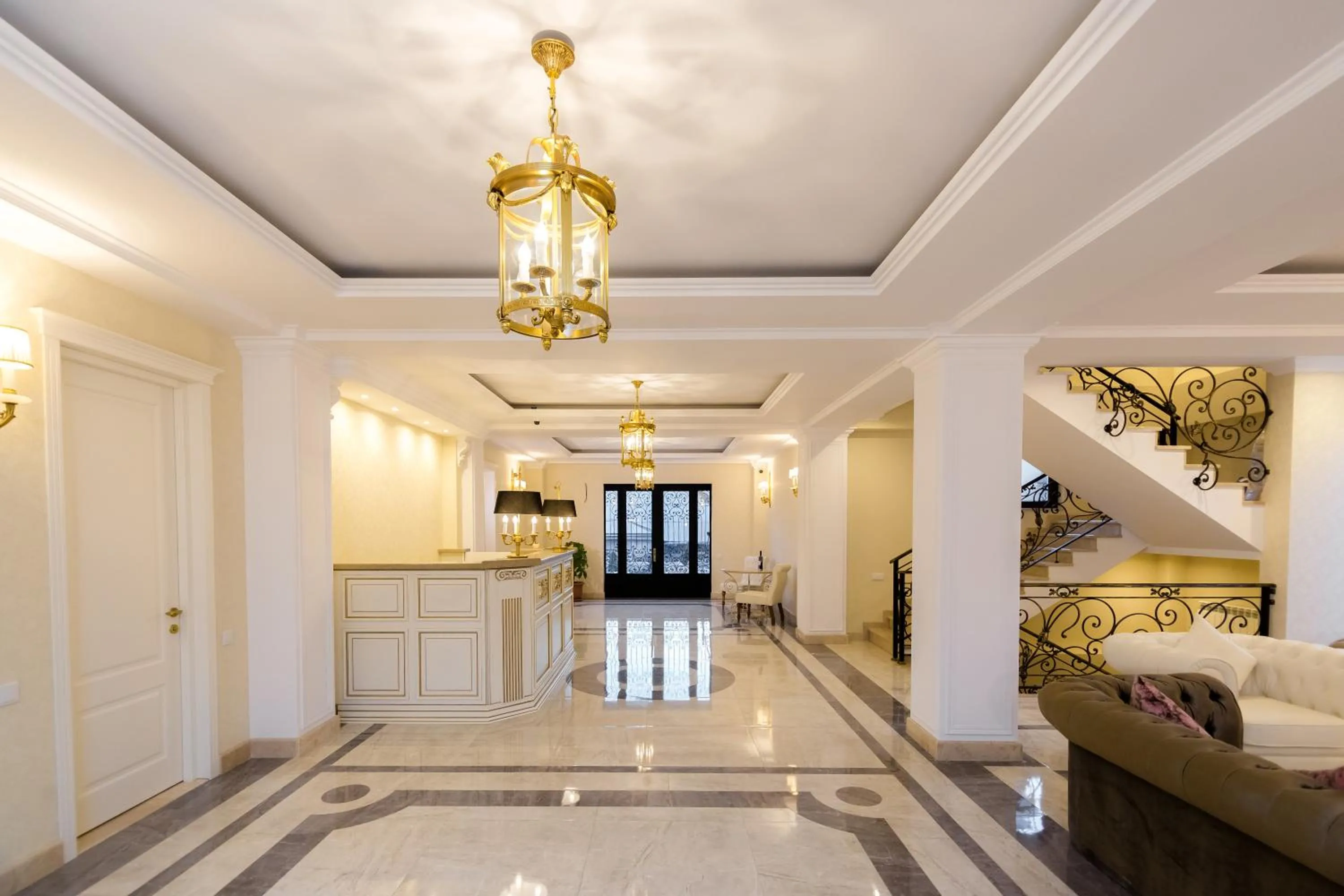 Communal lounge/ TV room, Bed in Orchid Boutique Hotel