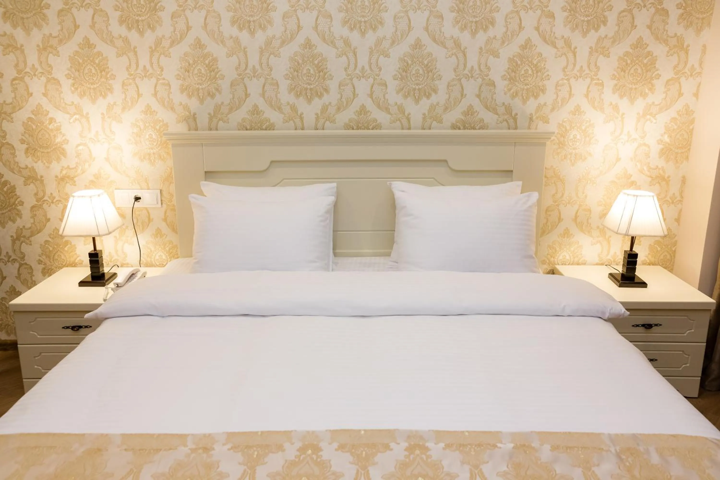 Decorative detail, Bed in Orchid Boutique Hotel