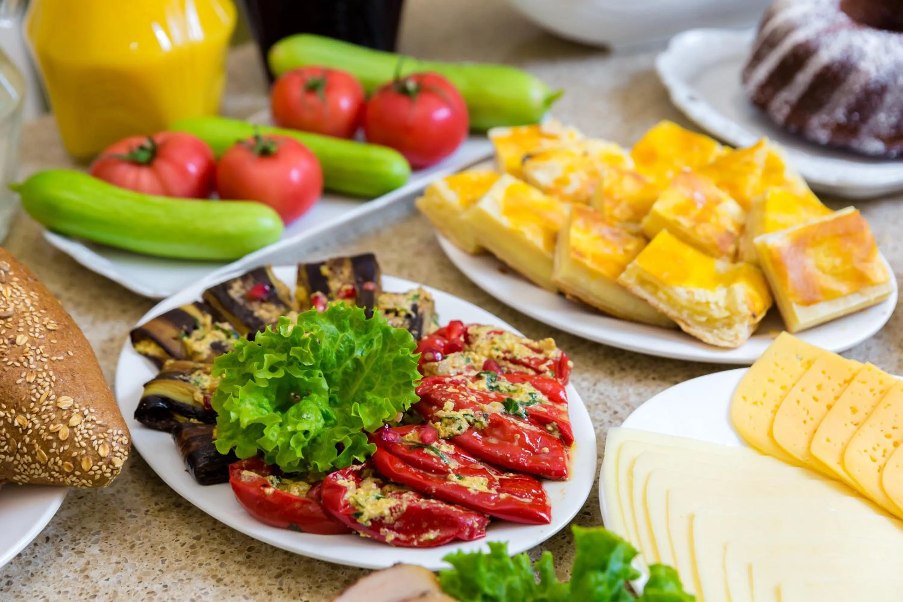 Restaurant/places to eat in Orchid Boutique Hotel