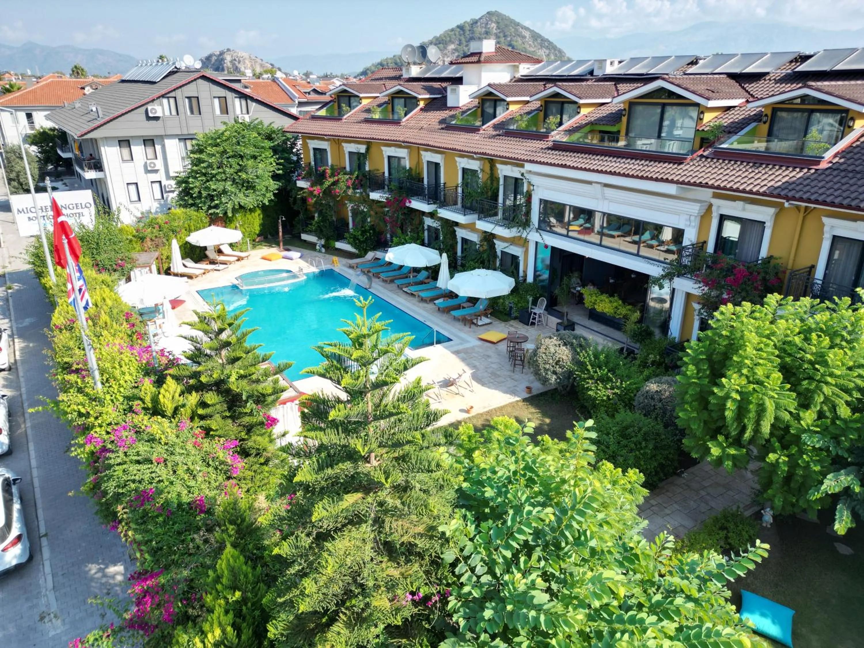 Property building in Michelangelo Boutique Hotel Dalyan