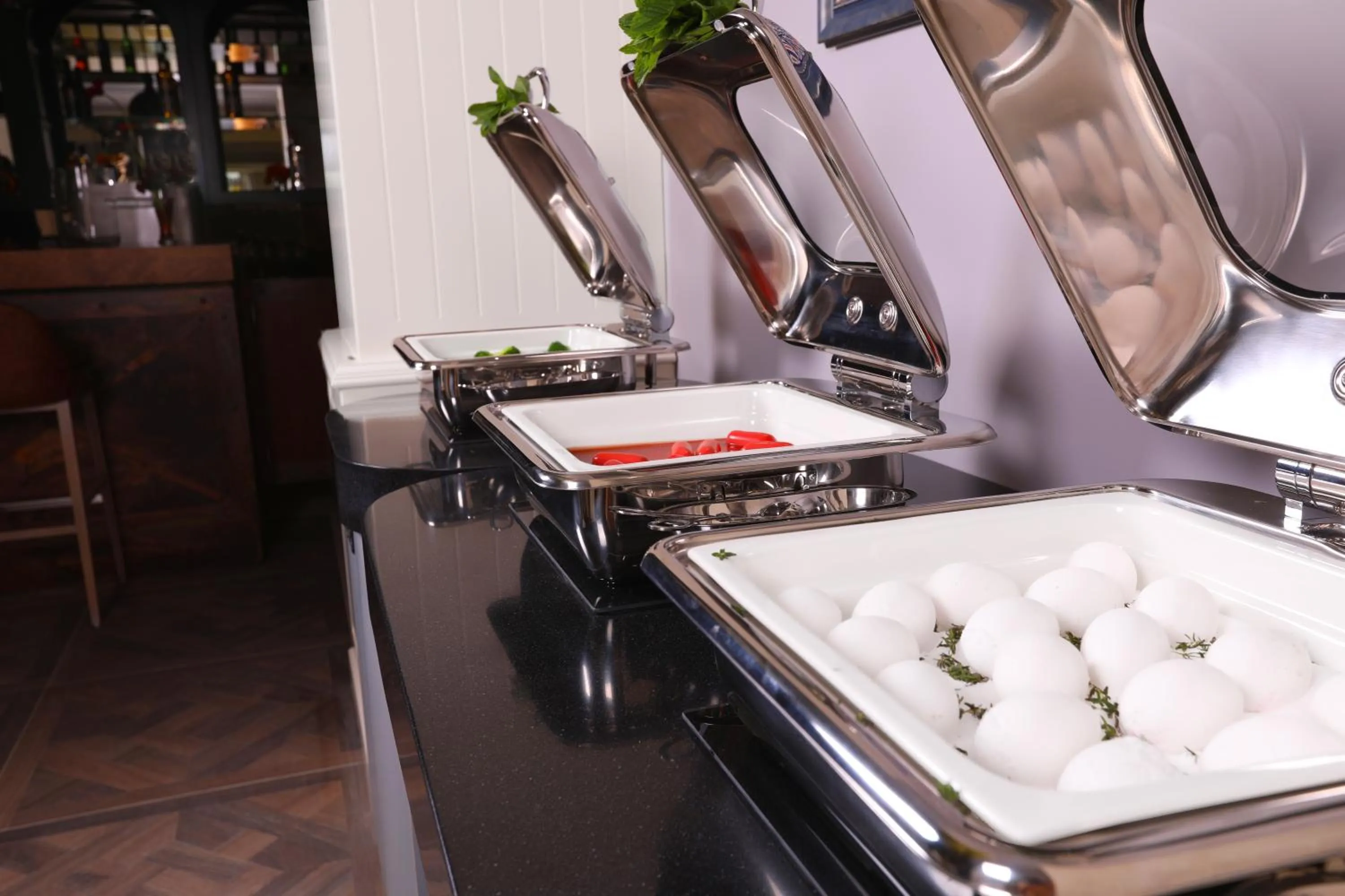 Buffet breakfast in Michelangelo Boutique Hotel Dalyan