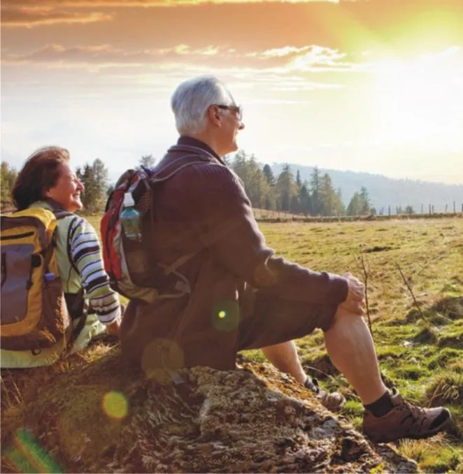 Natural landscape in Gästehaus Burgblick