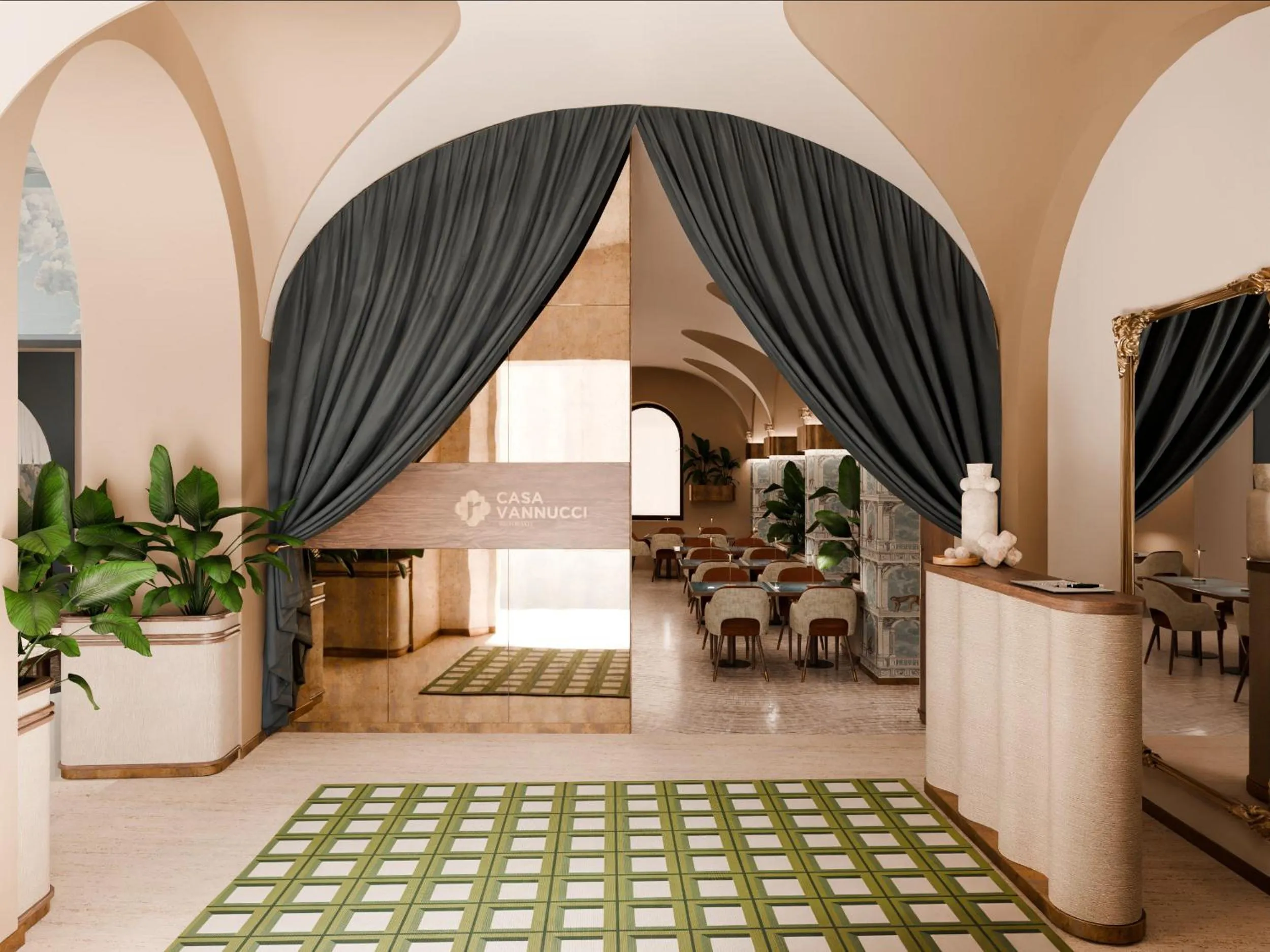 Restaurant/places to eat, Bed in Rosetta Hotel Perugia Tapestry Collection By Hilton