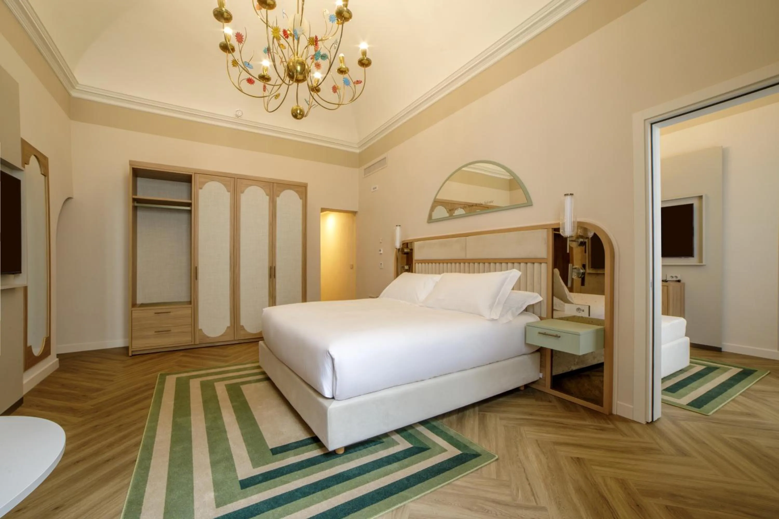Bed in Rosetta Hotel Perugia Tapestry Collection By Hilton