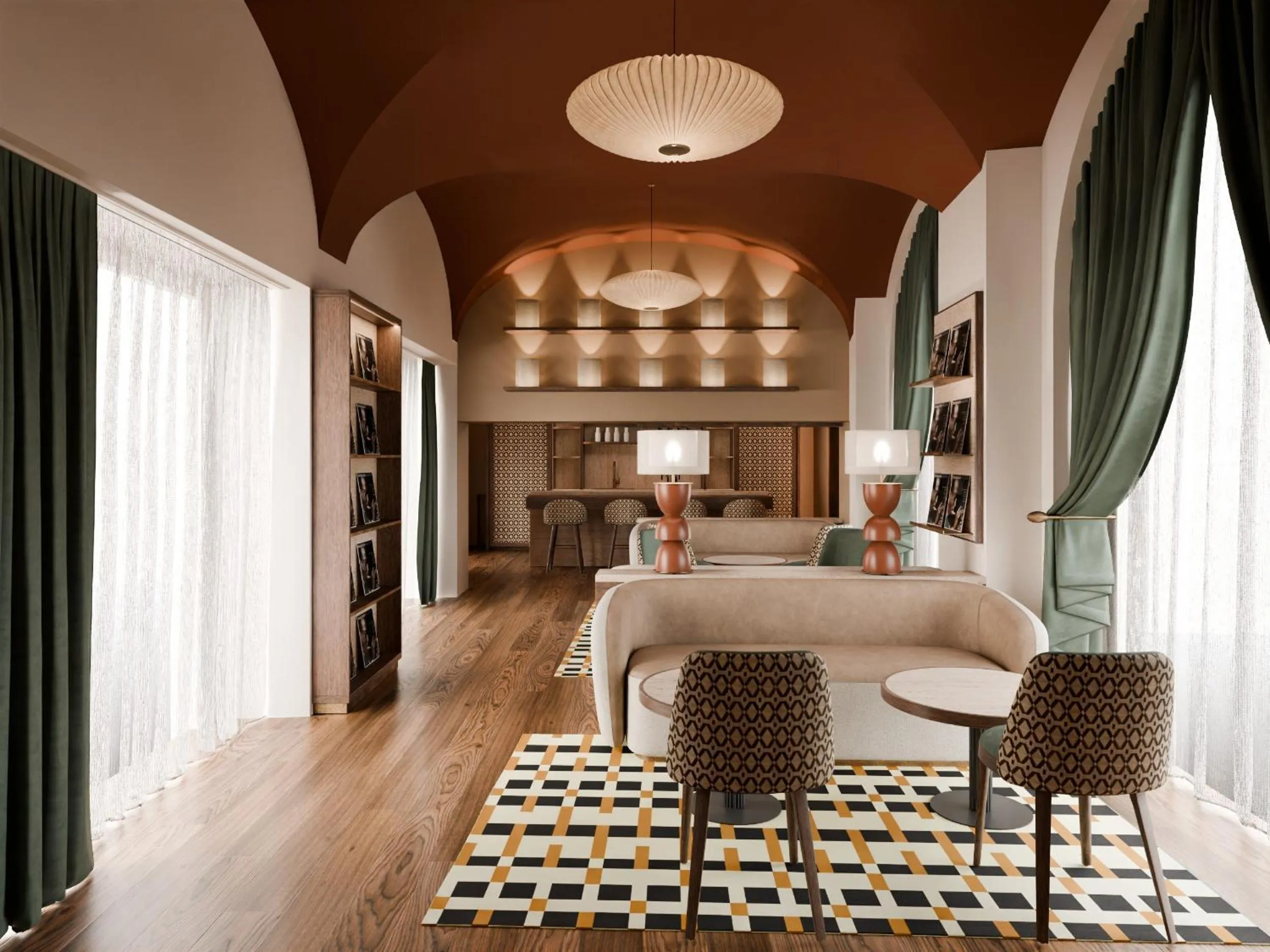 Restaurant/places to eat, Bed in Rosetta Hotel Perugia Tapestry Collection By Hilton