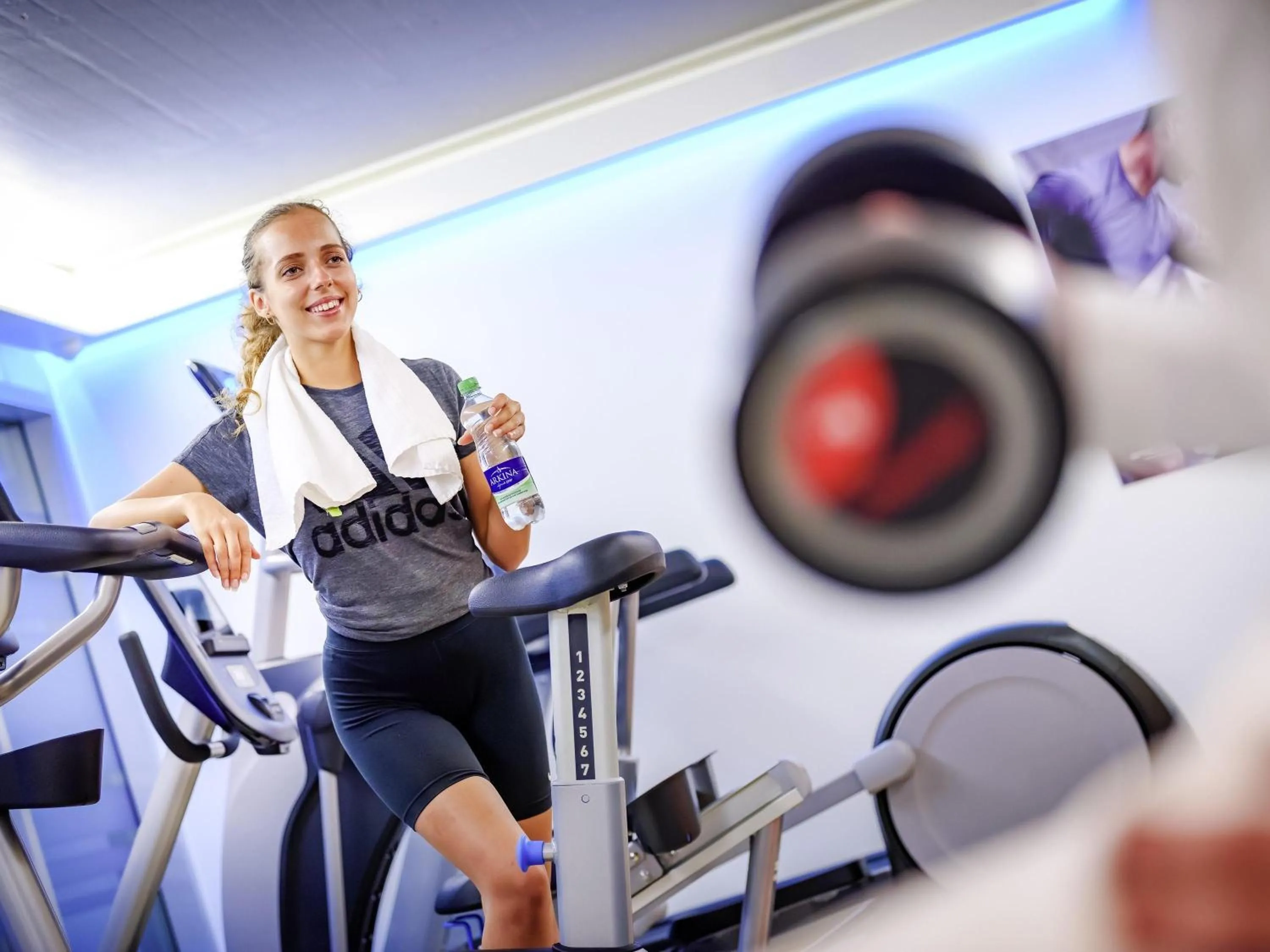 Fitness centre/facilities in ibis Styles Pertuis Portes du Luberon