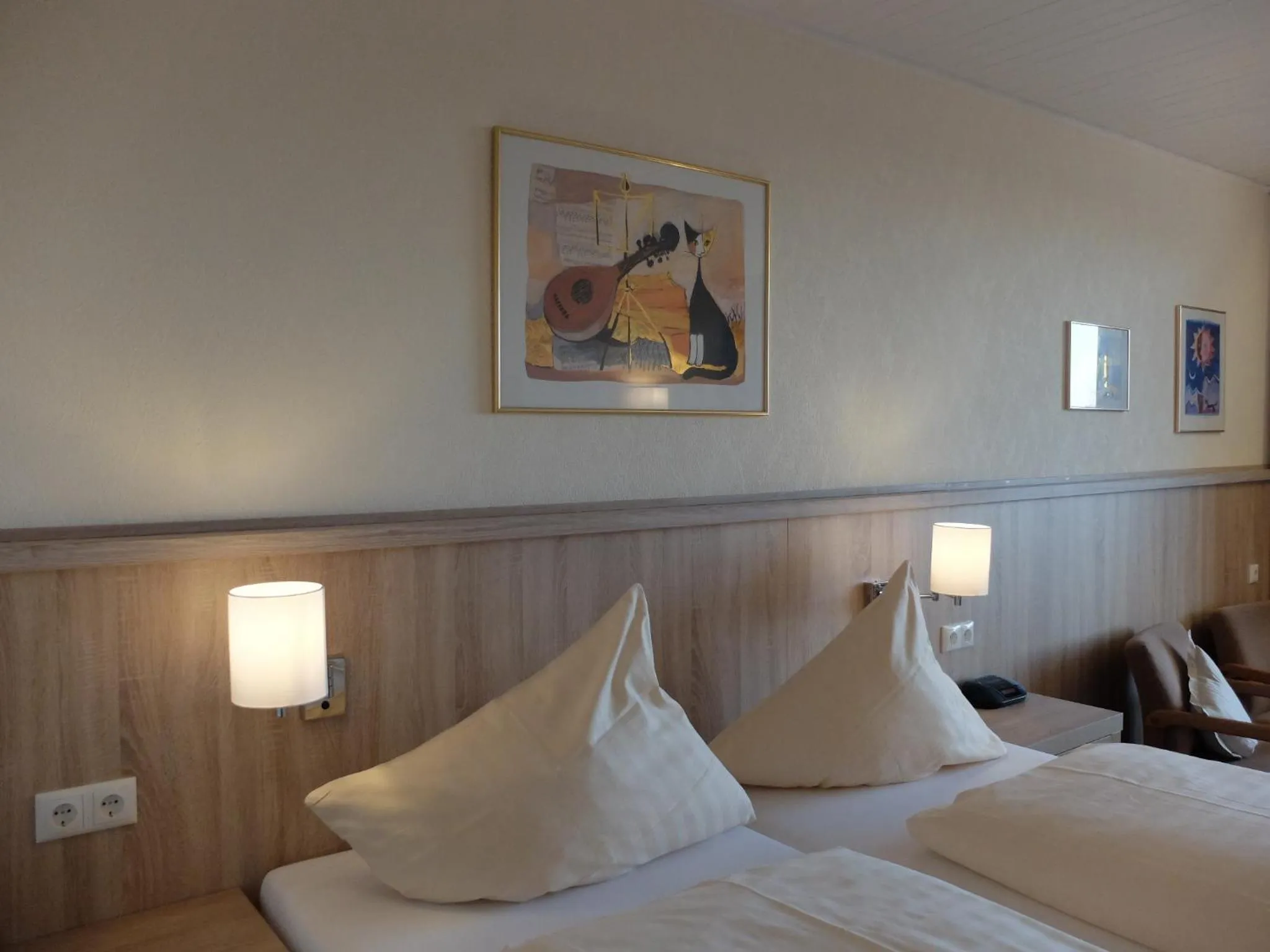 Bed in Landgasthaus Pfahl