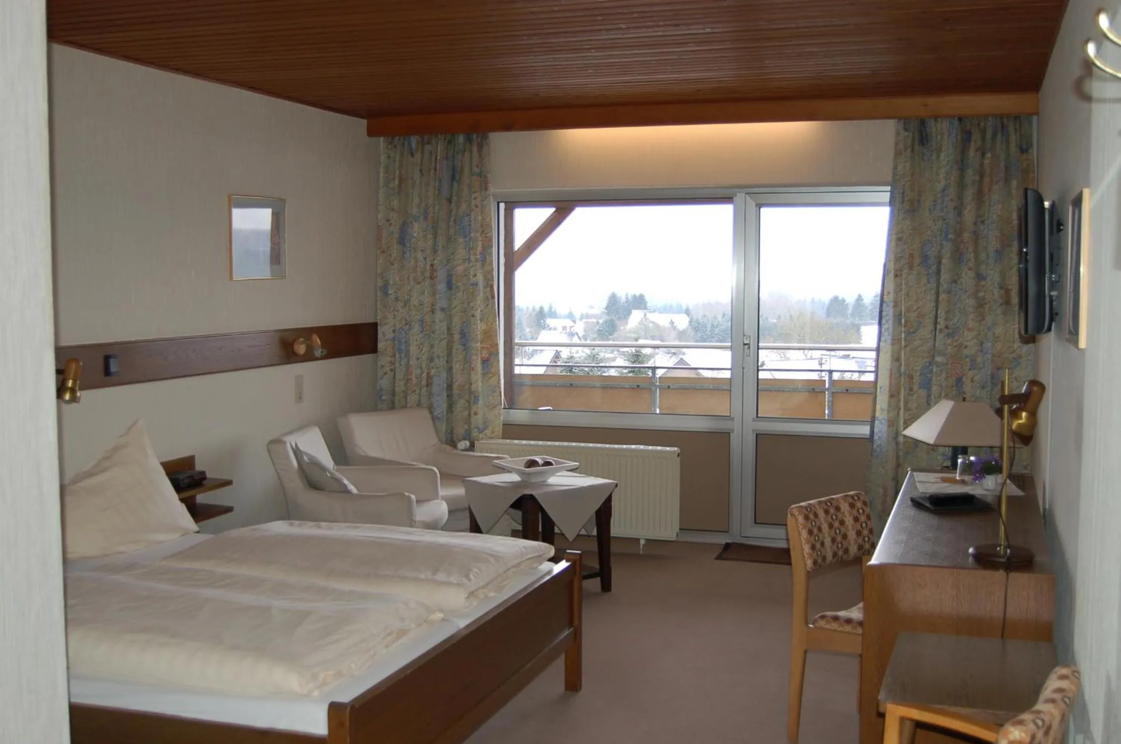 Bed in Landgasthaus Pfahl