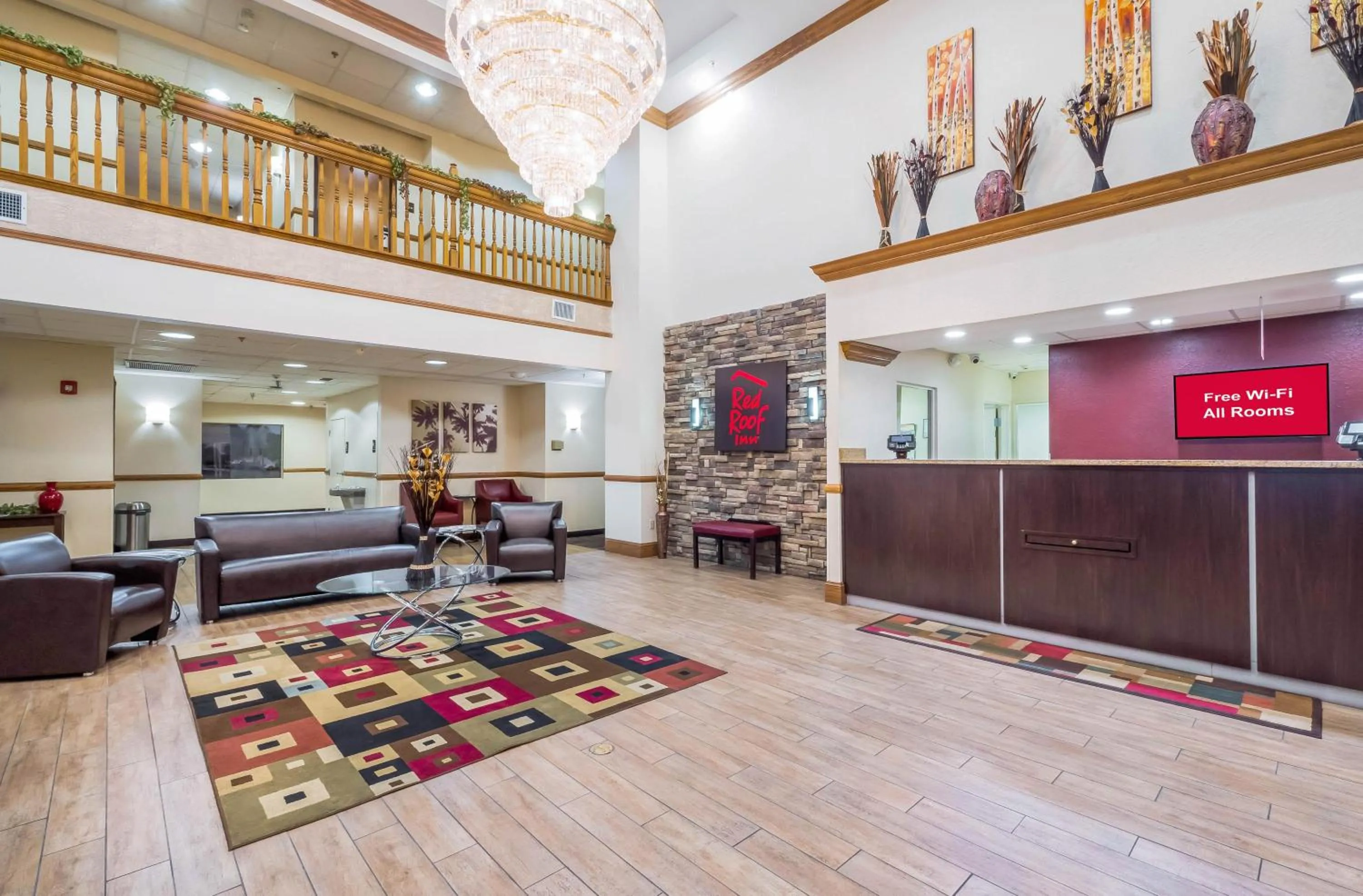 Lobby or reception in Red Roof Inn Ocala