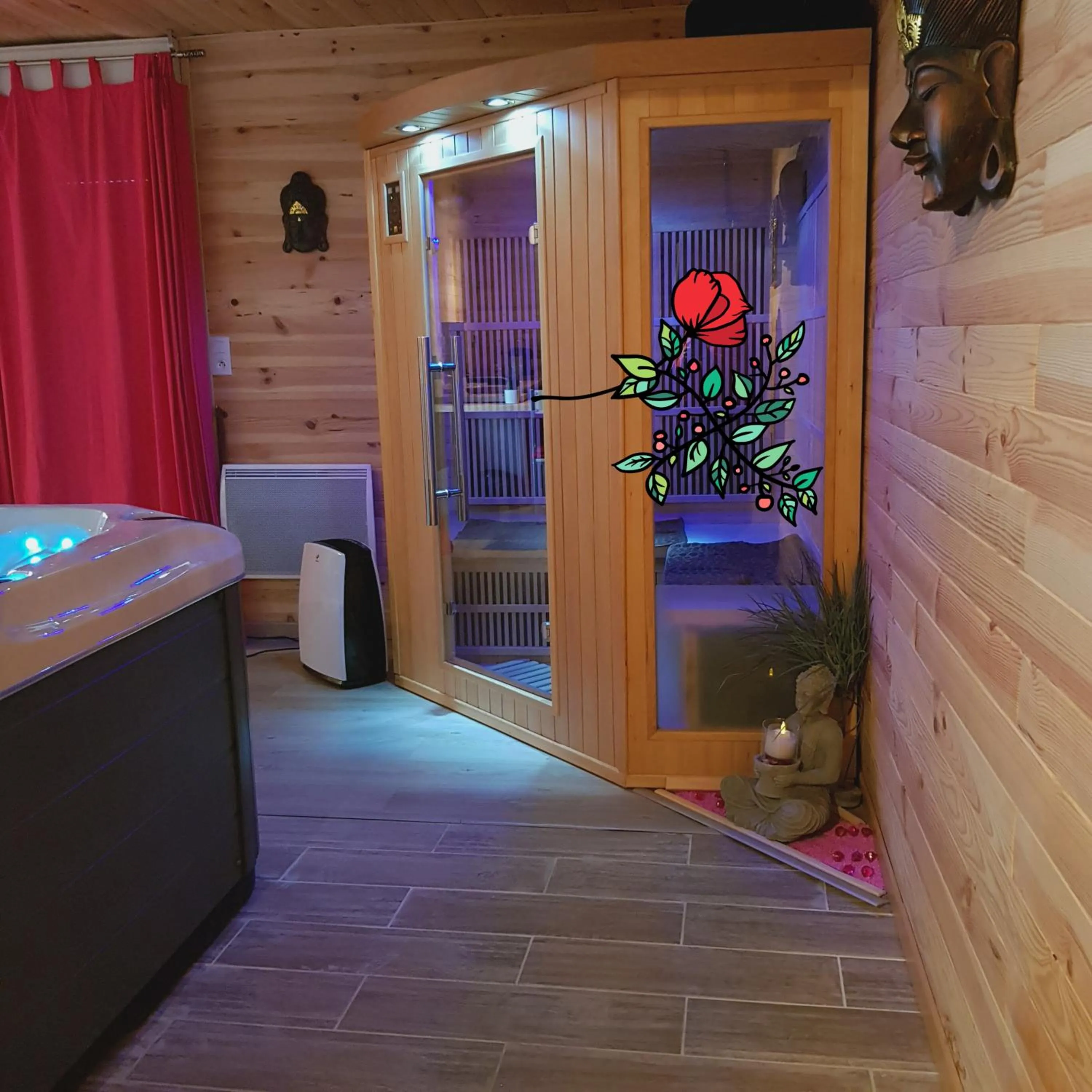 Sauna in AUBRAC Spa