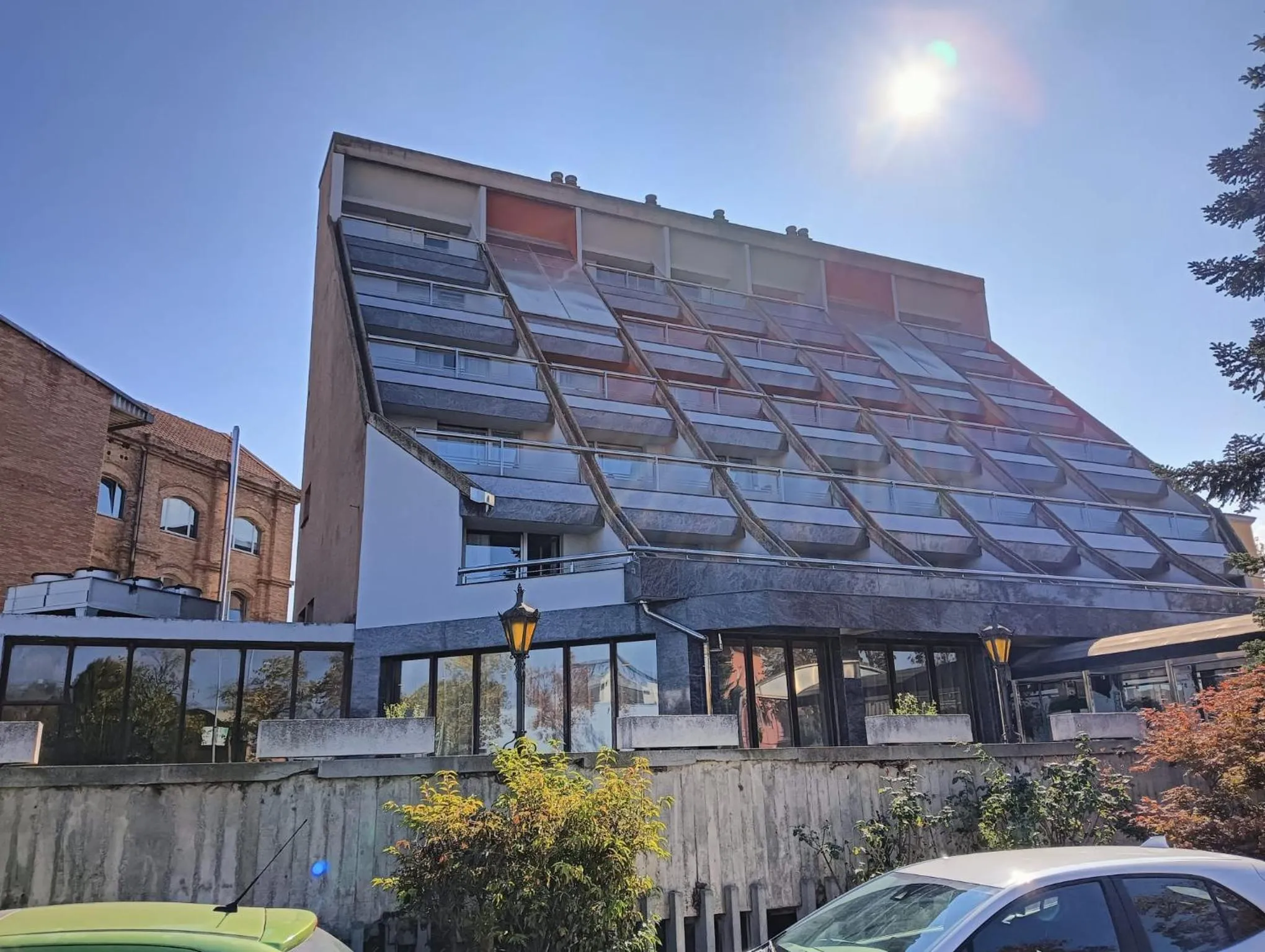 Facade/entrance in Hotel Can Pamplona