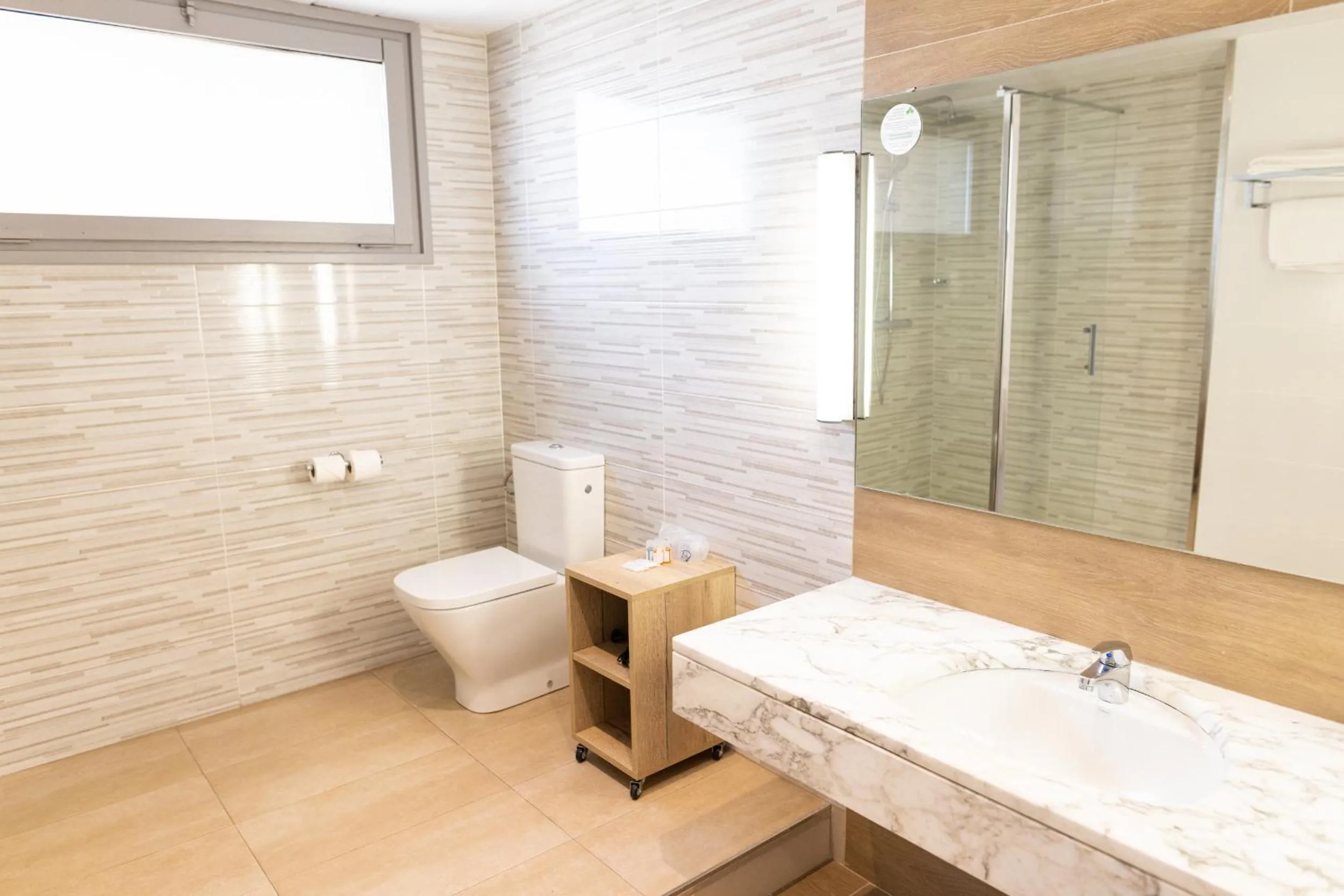 Shower in Hotel Can Pamplona