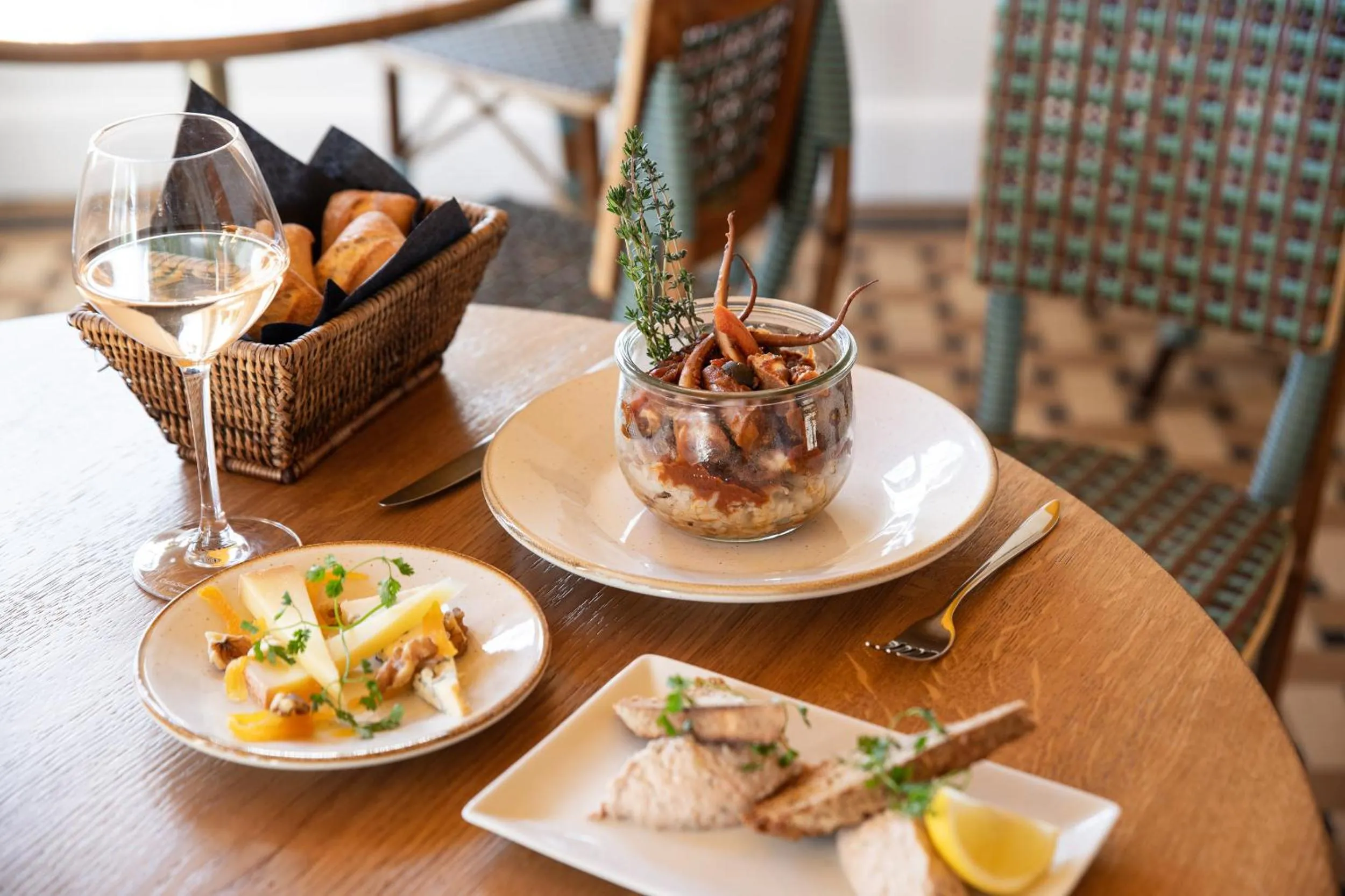 Sea view in Les Terrasses du Bailli