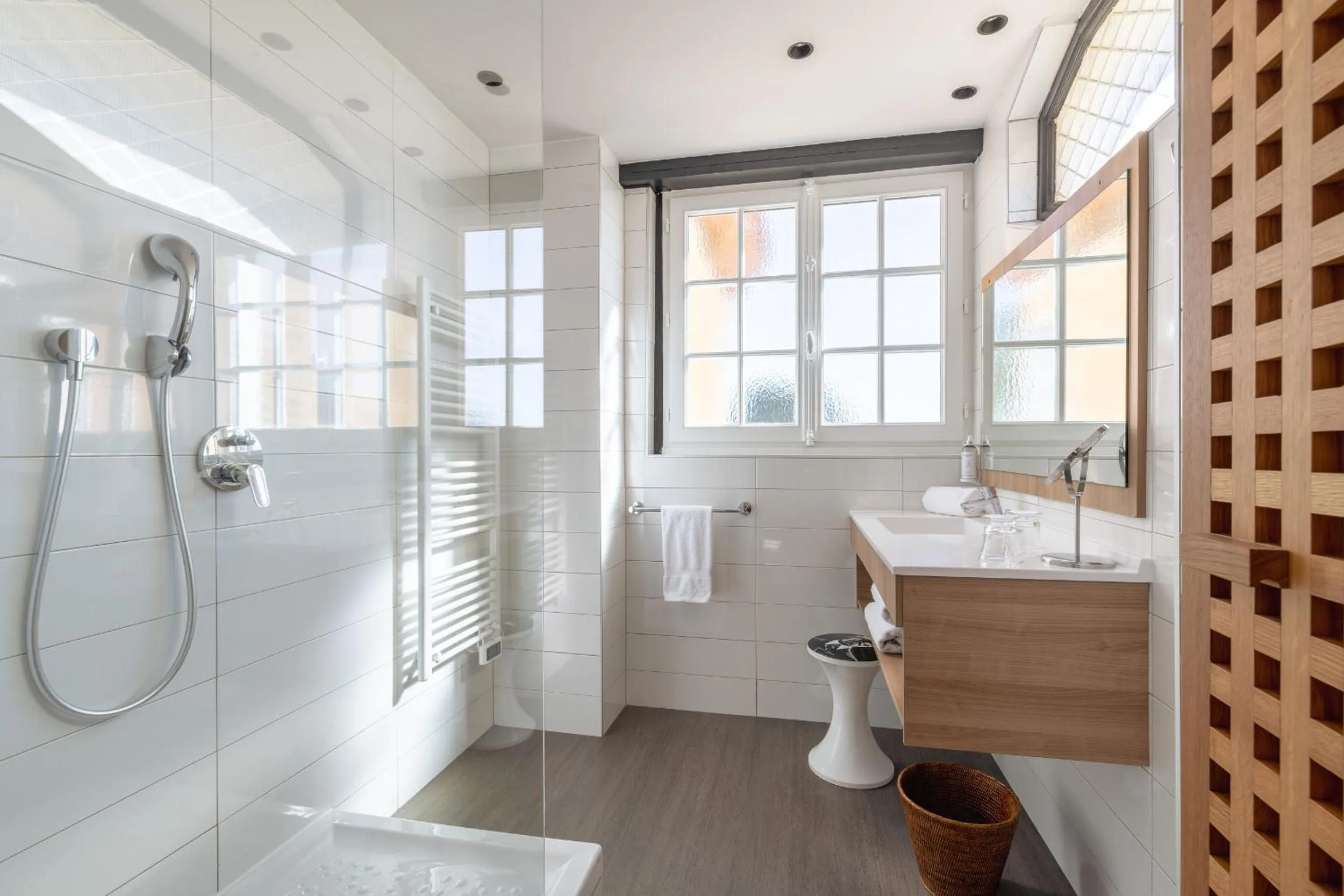 Shower in Les Terrasses du Bailli