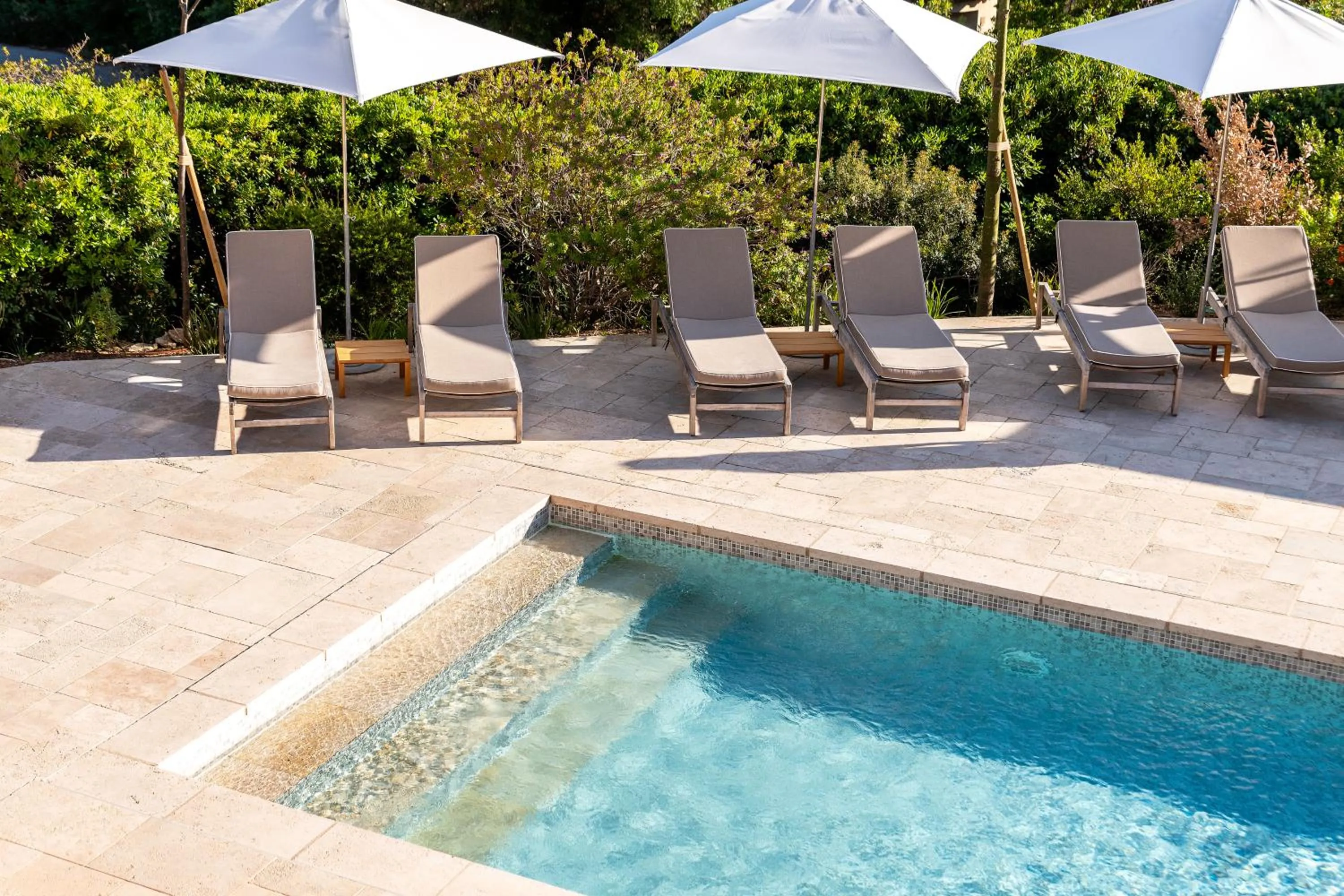 Sea view in Les Terrasses du Bailli