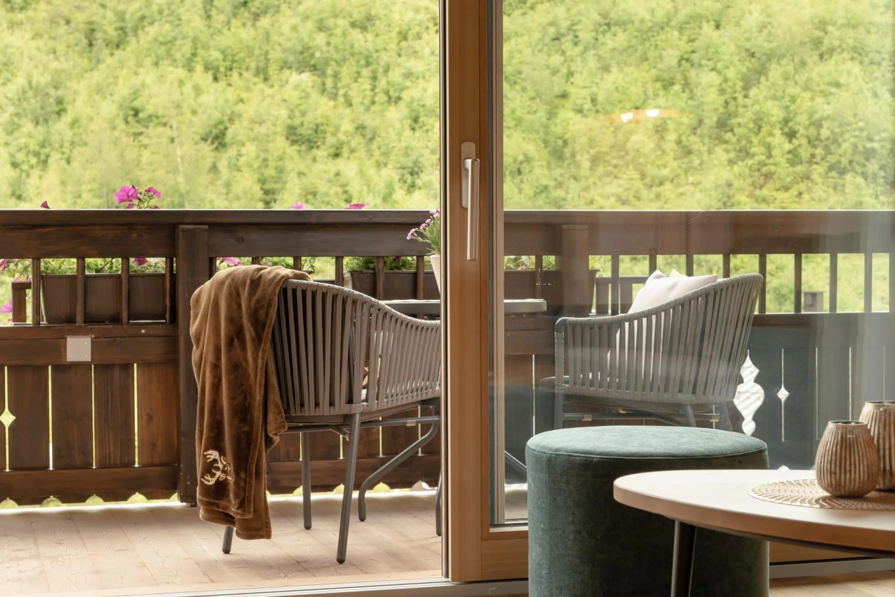 Balcony/Terrace in Hotel Sonnenhof