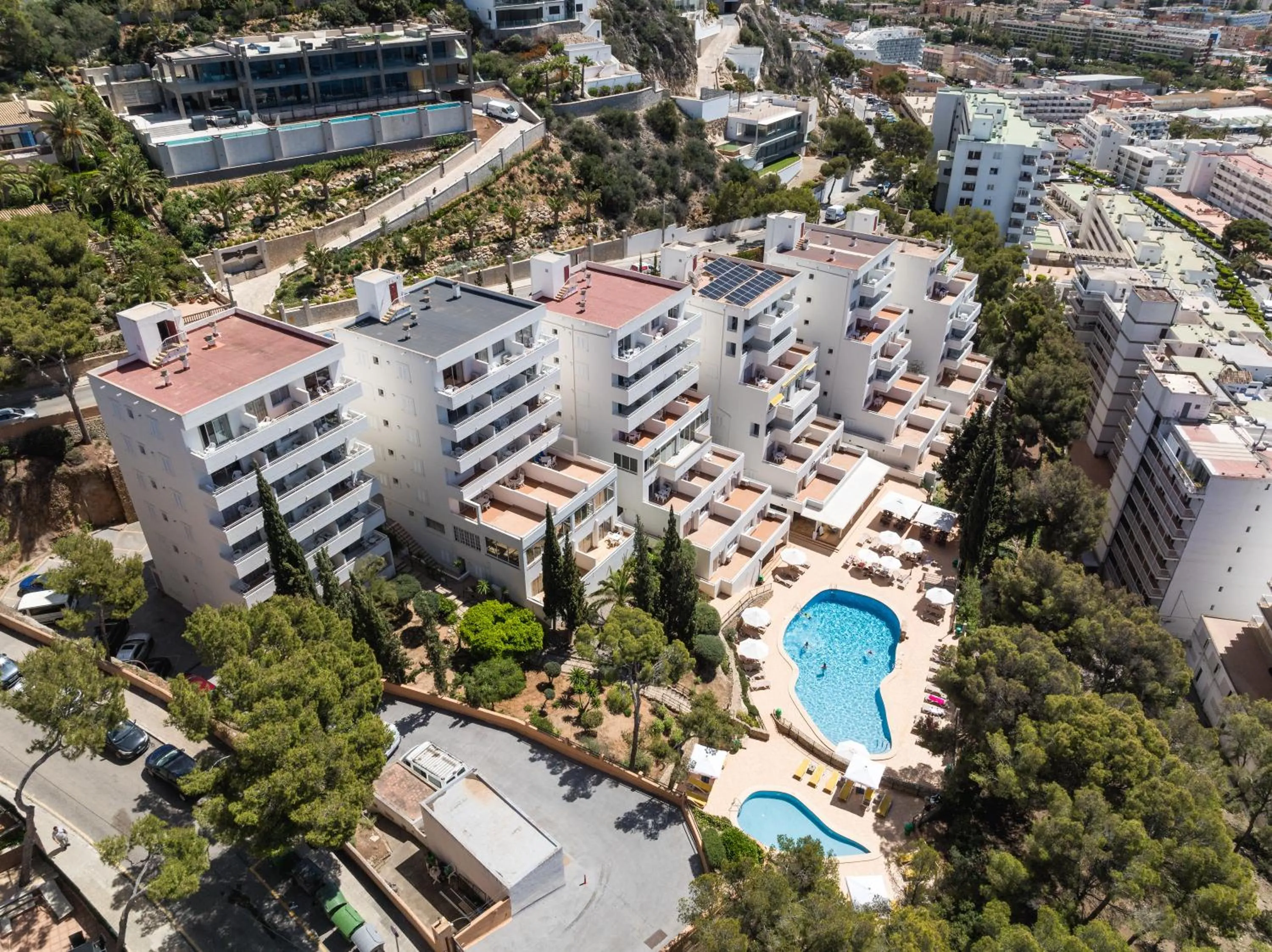 Bird's eye view in Apartamentos Vista Club