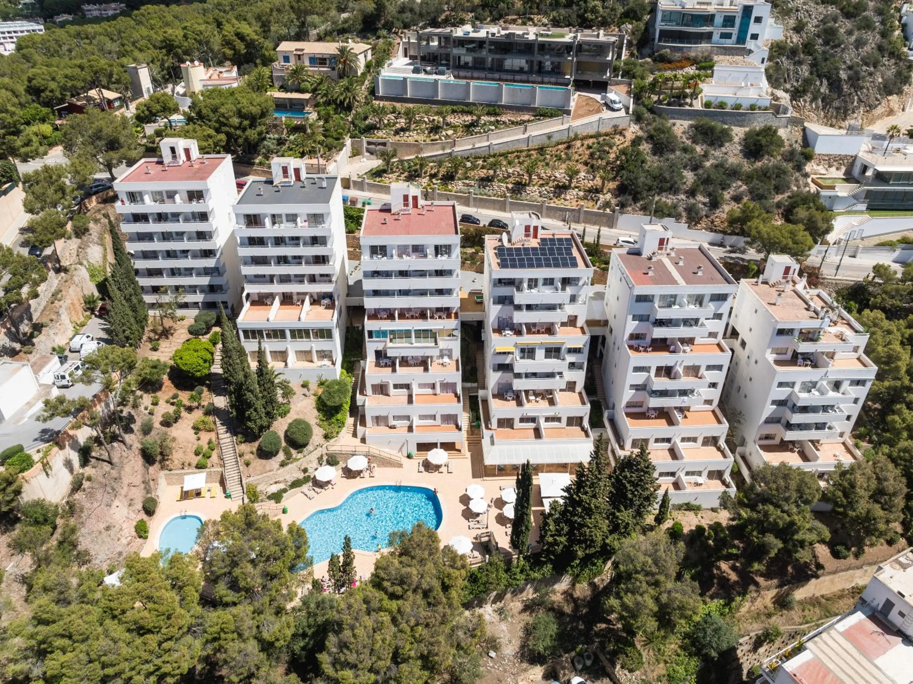 Bird's eye view in Apartamentos Vista Club