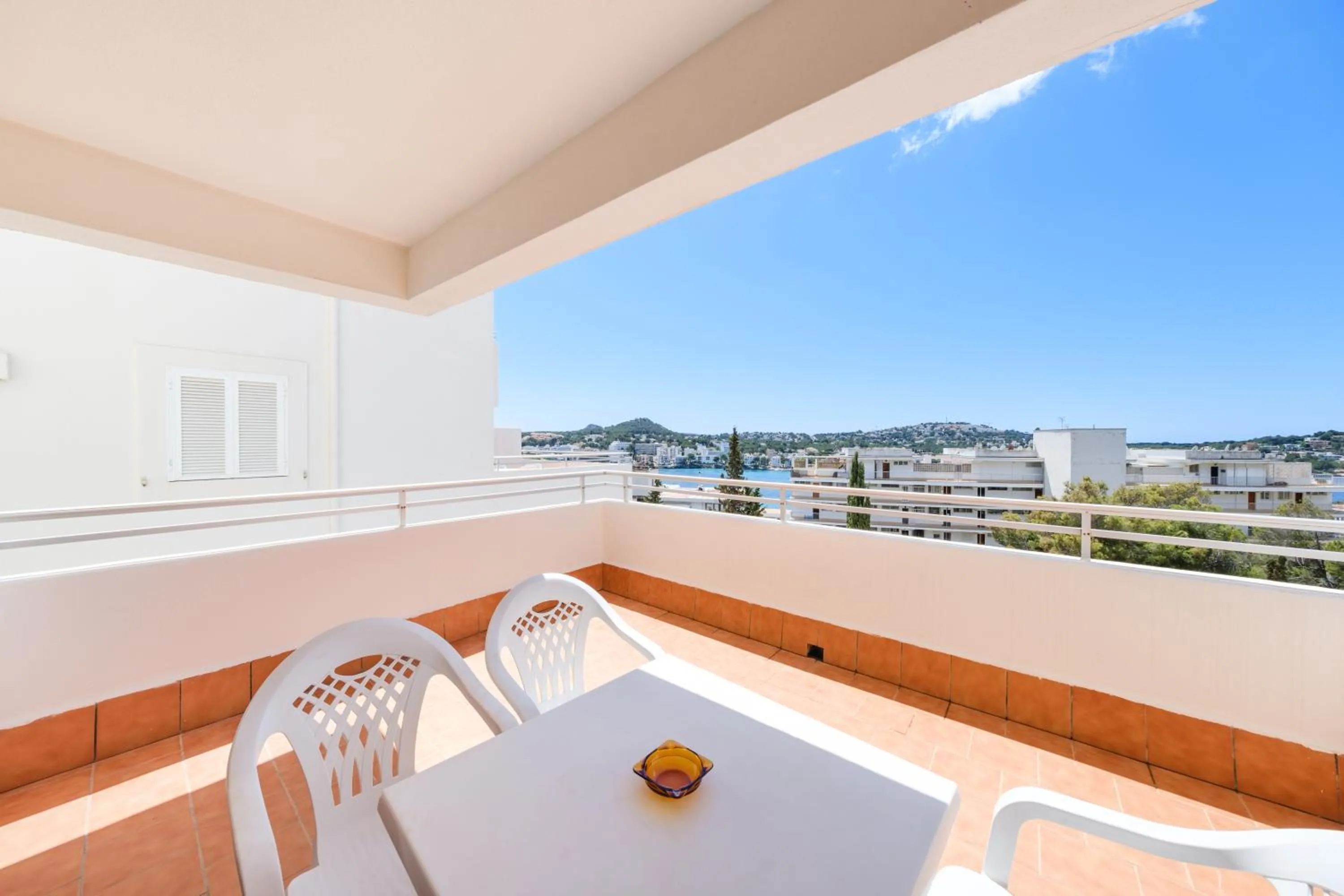 Pool view in Apartamentos Vista Club