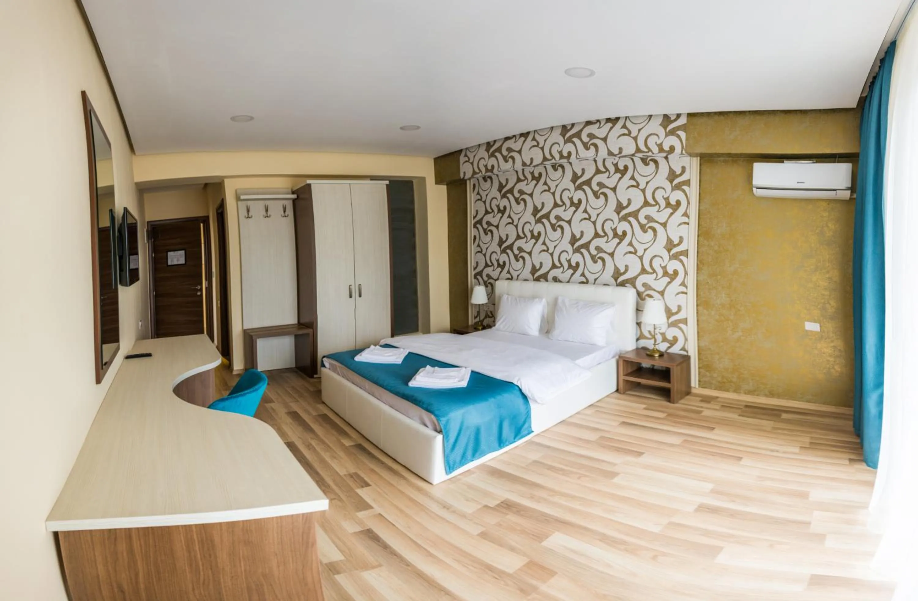 Bed in Monopoly Hotel