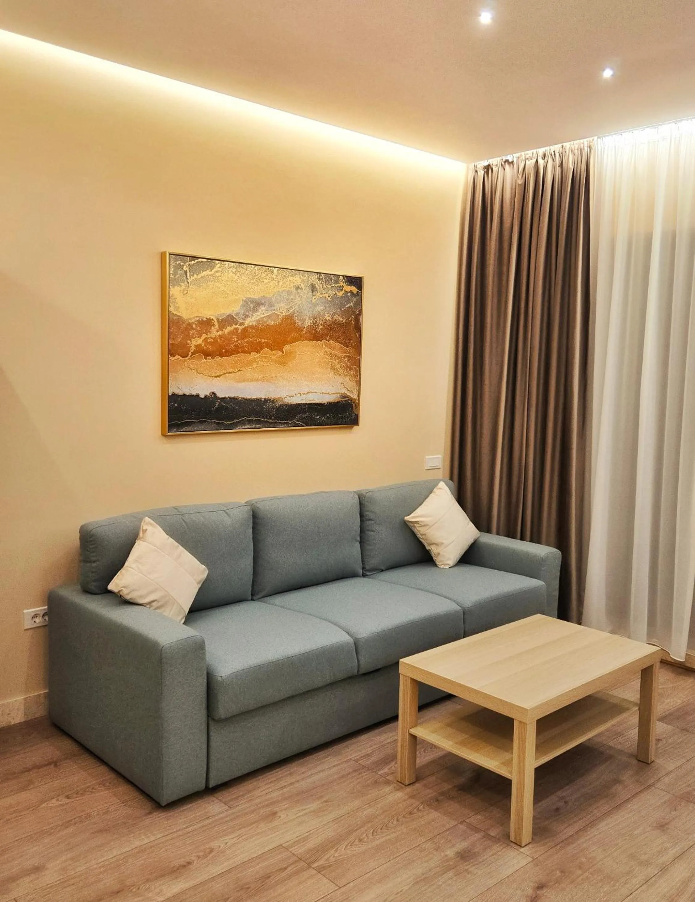 Living room in Monopoly Hotel