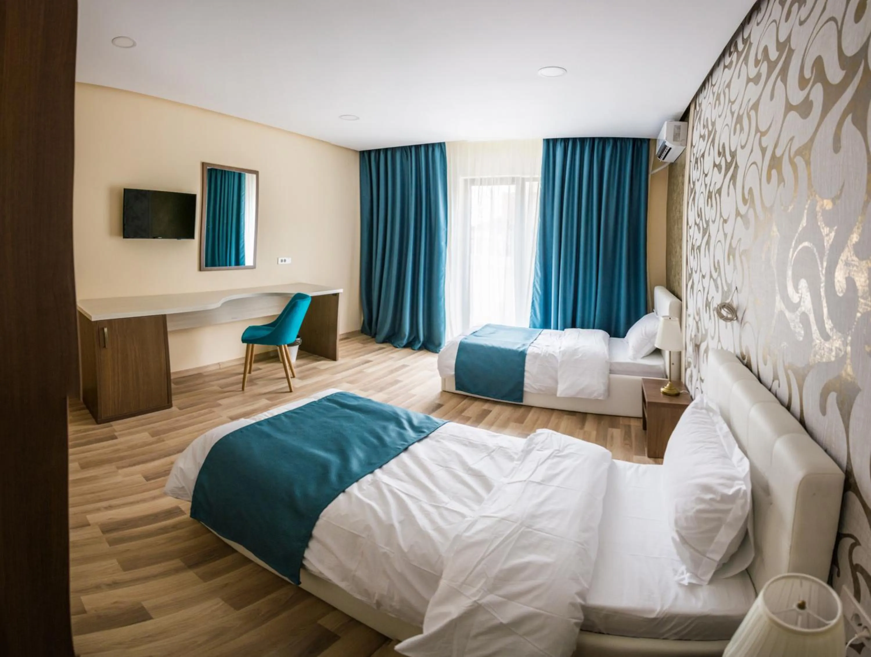 Bed in Monopoly Hotel