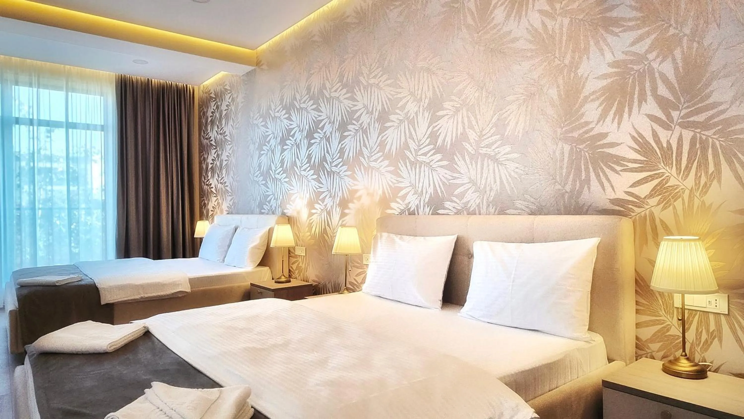 Bed in Monopoly Hotel