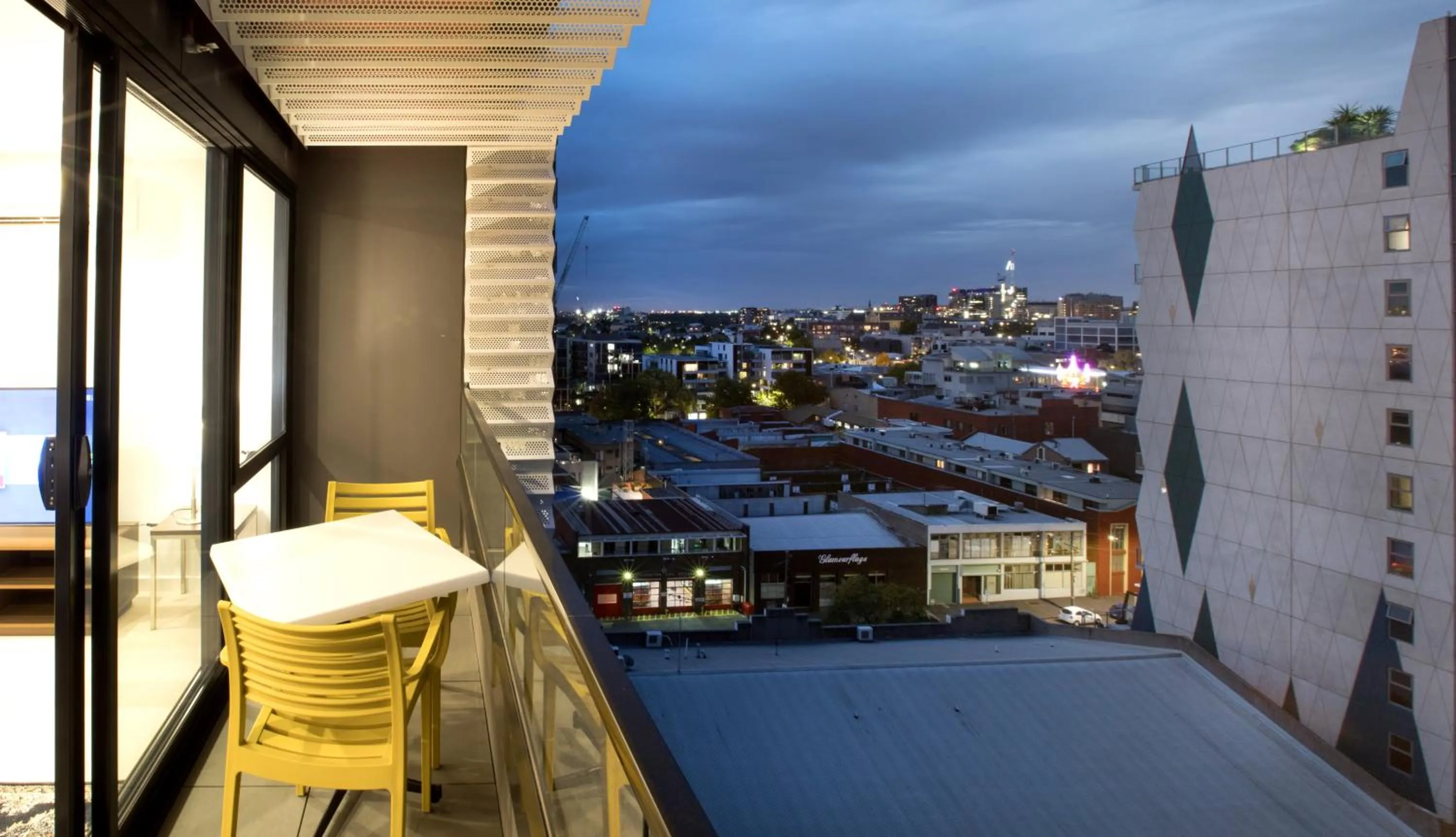 Balcony/Terrace in Spencer Street Apartments