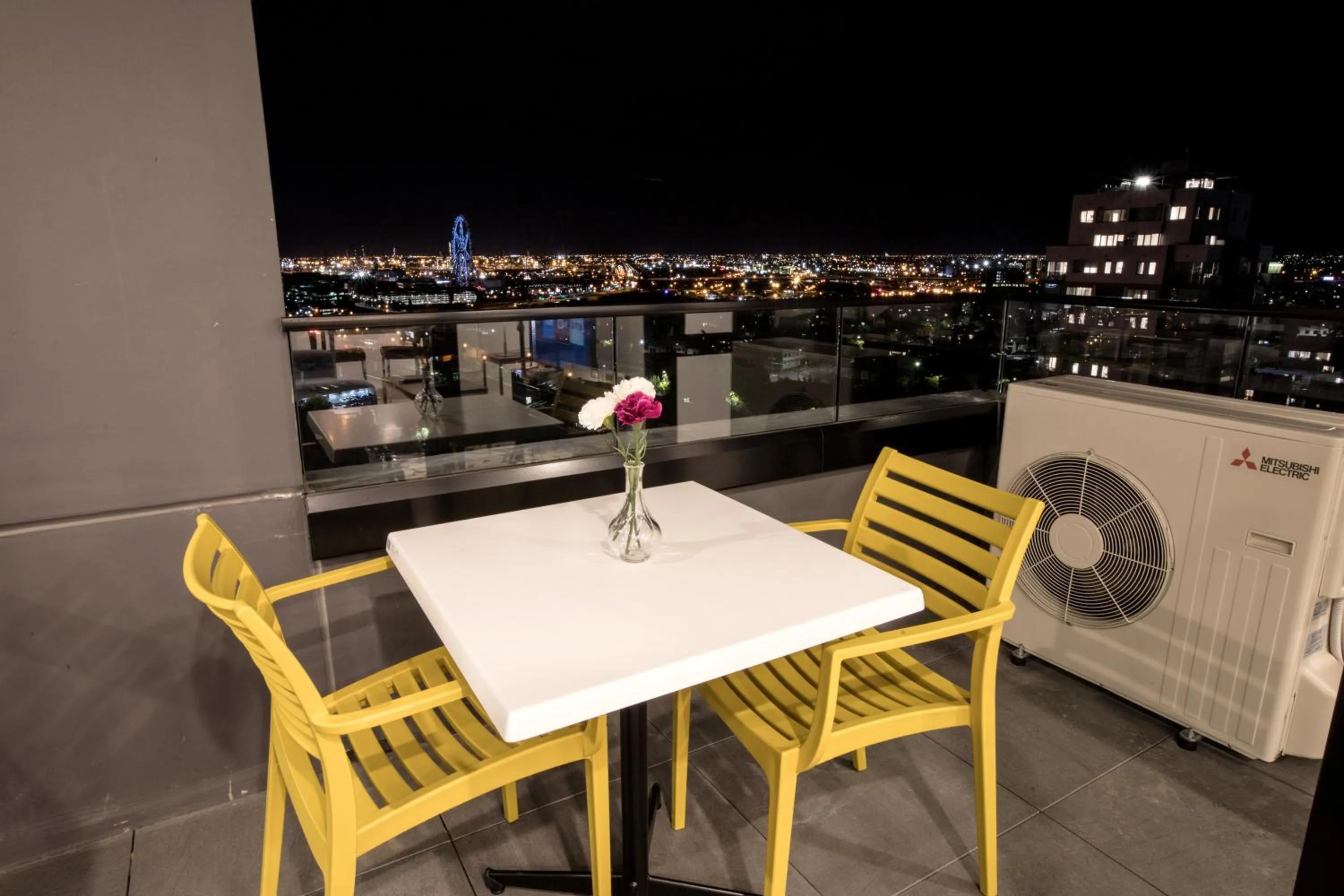 Balcony/Terrace in Spencer Street Apartments