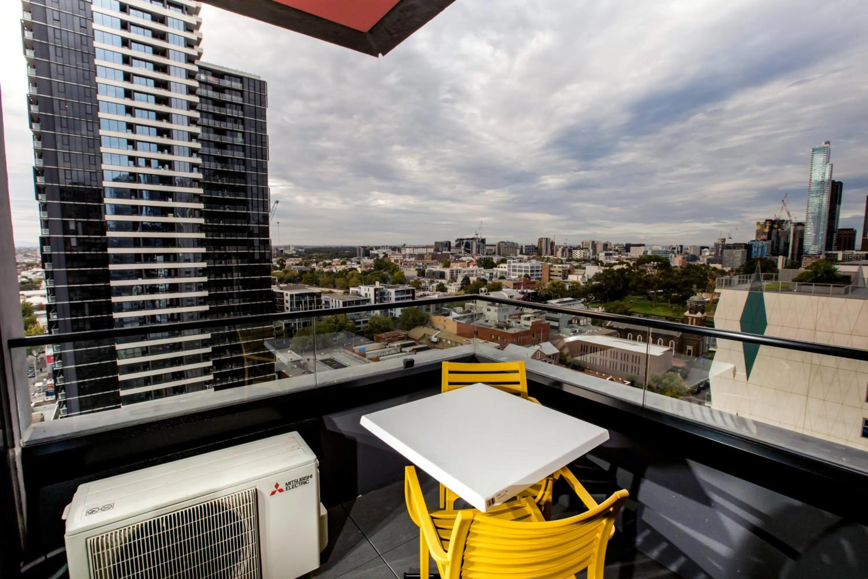 Balcony/Terrace in Spencer Street Apartments