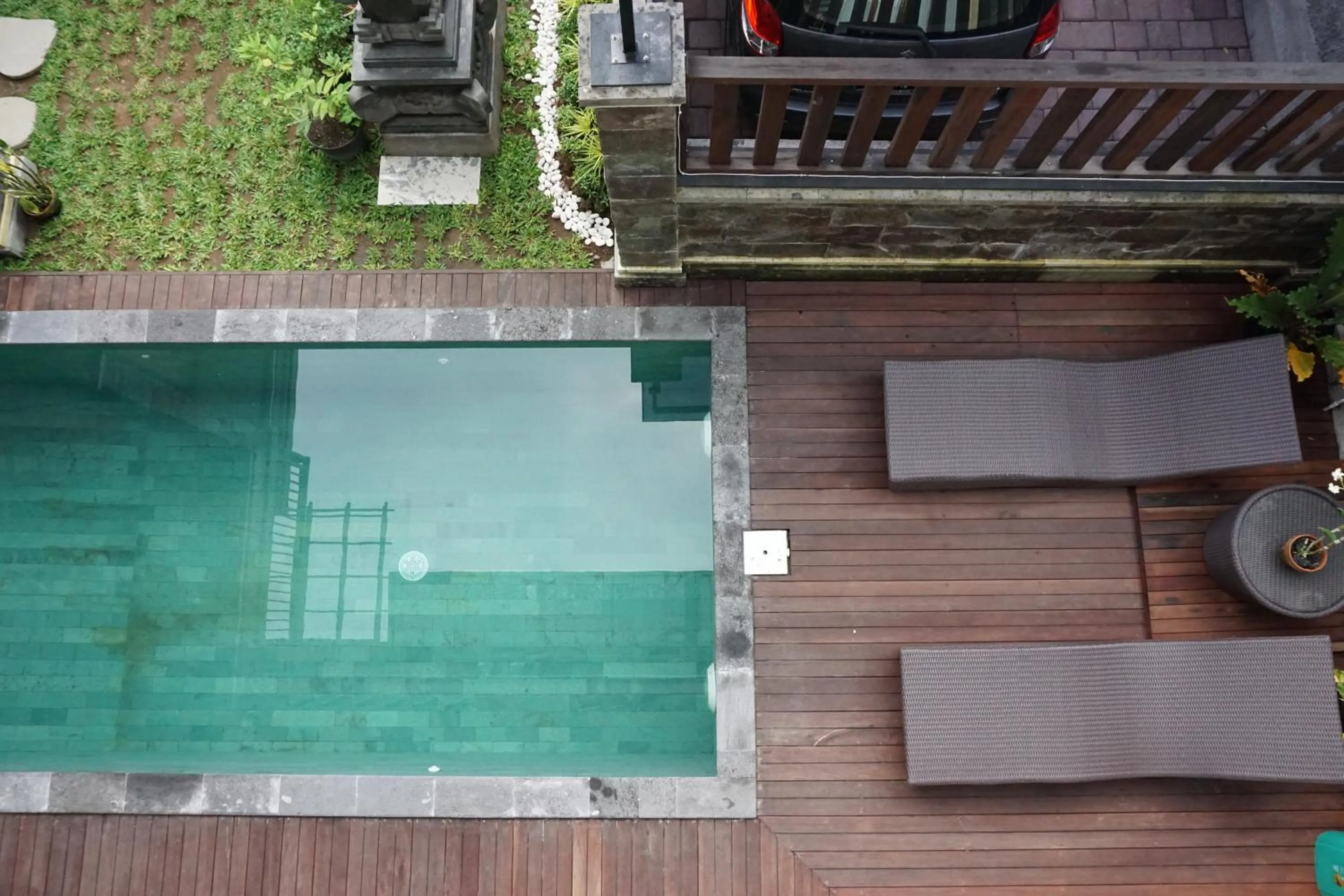 Bird's eye view in Pondok Uma Ubud