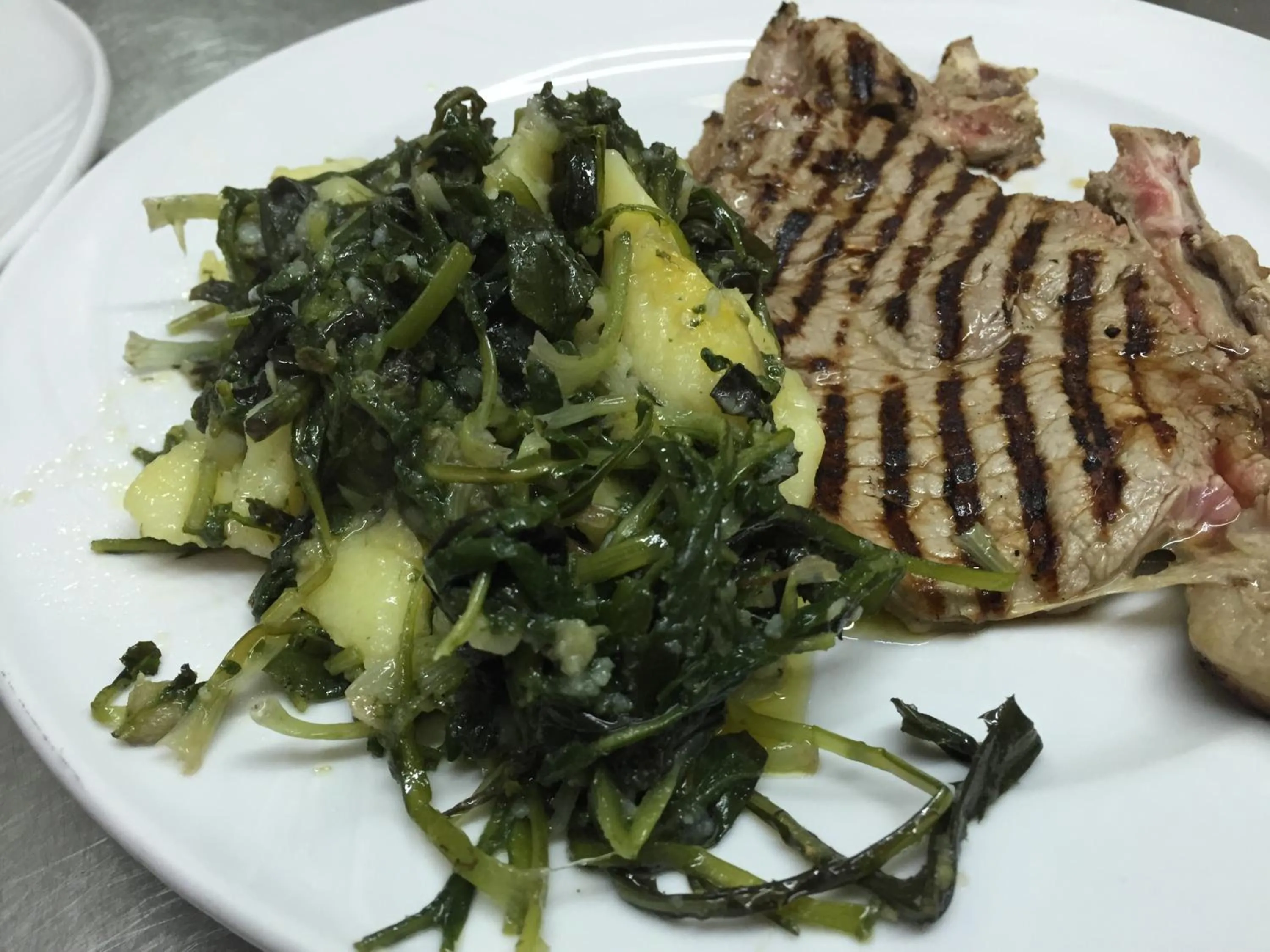 Food close-up in Hotel Onda Bleu