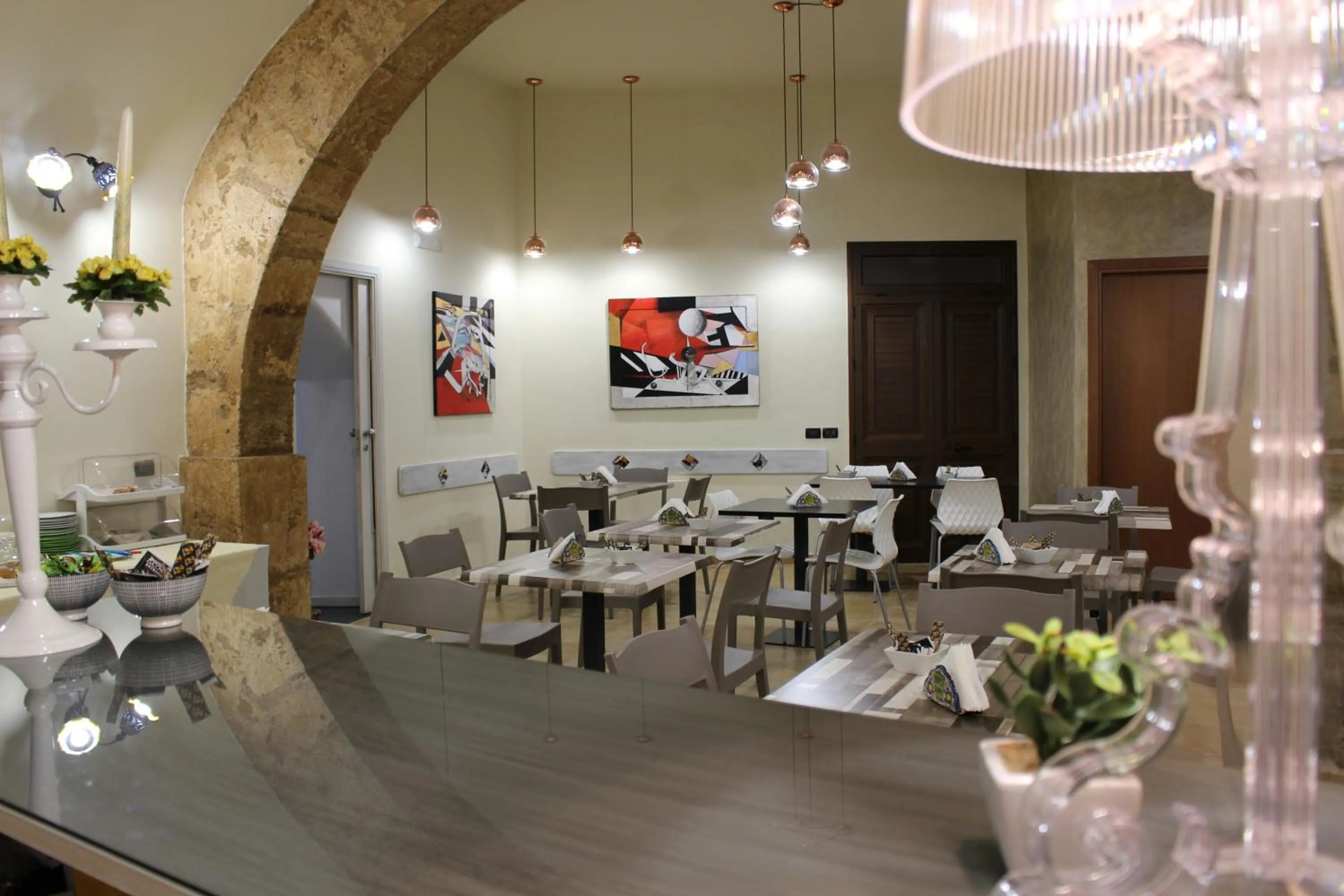 Lounge or bar in Bed & Breakfasts Conte Perollo